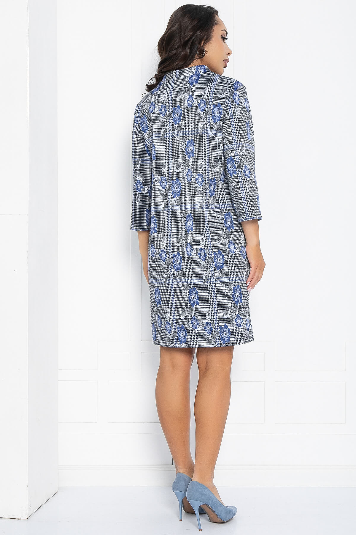 Платье Бажена (синее) П12275-31