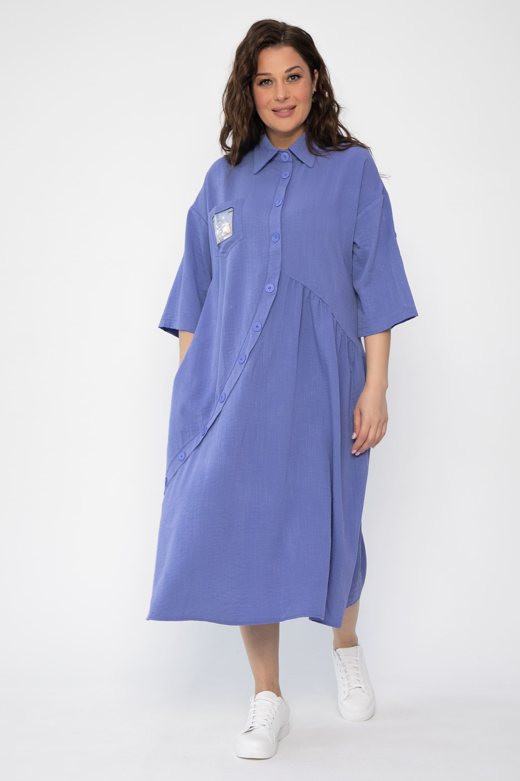 Платье Индира (джинс) П15685-5М