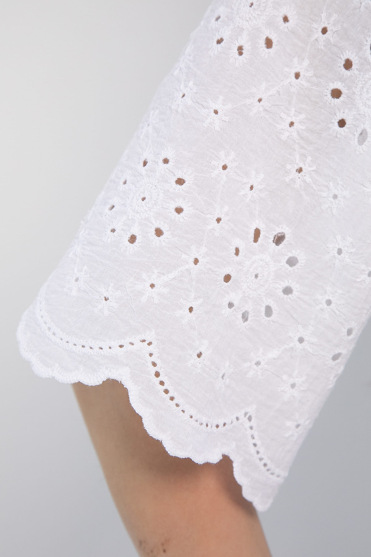 Блуза Воздушная (белая) Б13571-2М