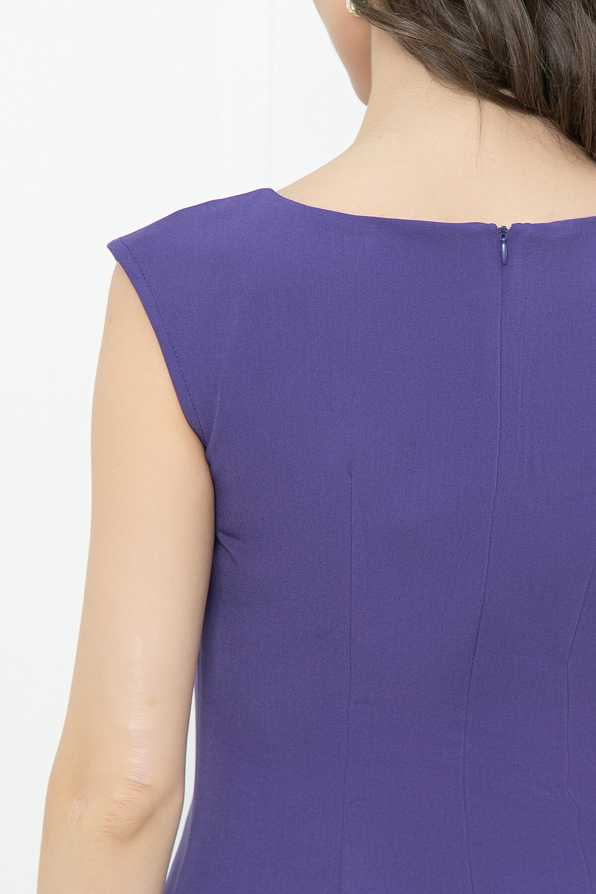 Платье футляр "Основной инстинкт" (фиолет) П5645