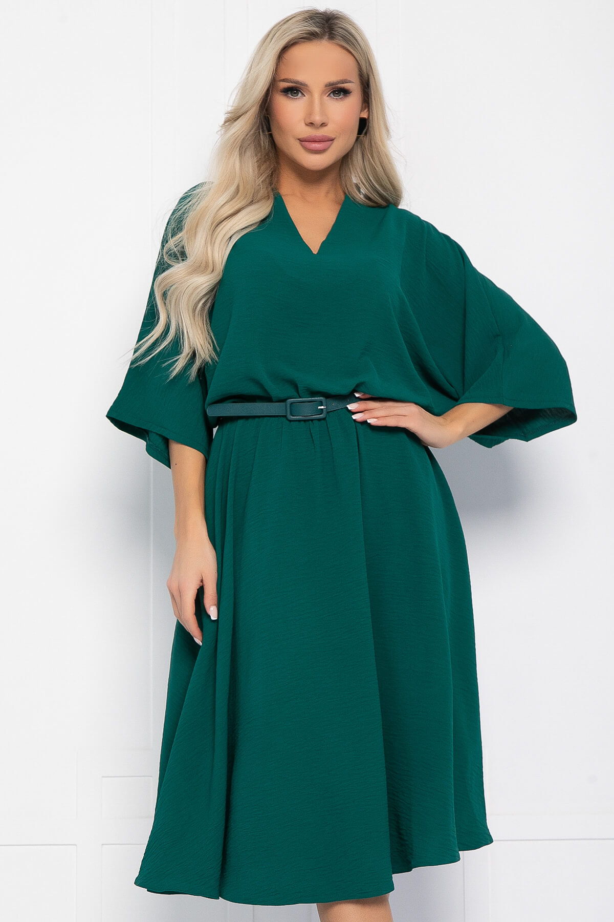 Платье Модера (изумруд) П12665-16