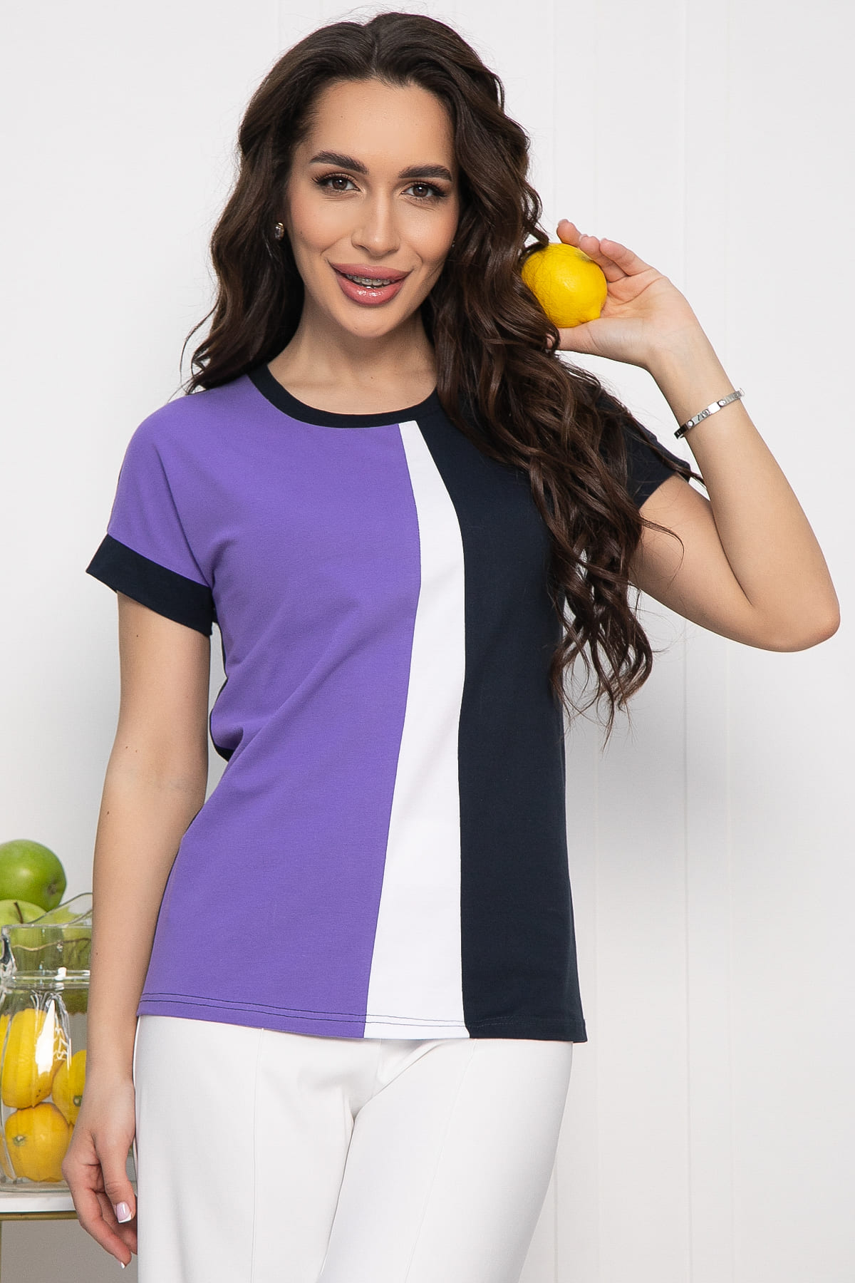 Футболка Техас (синяя) Б13659-50М