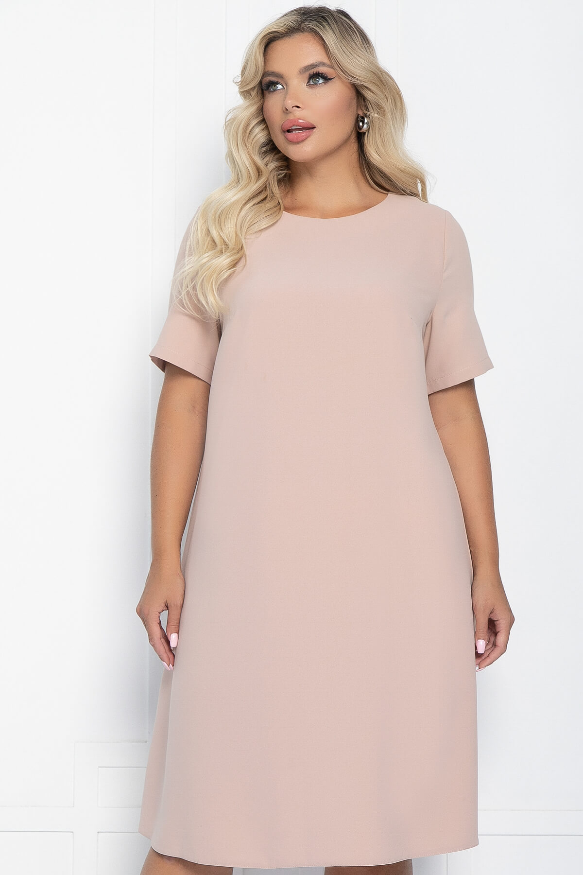 Платье Ронда (бежевое) П11108