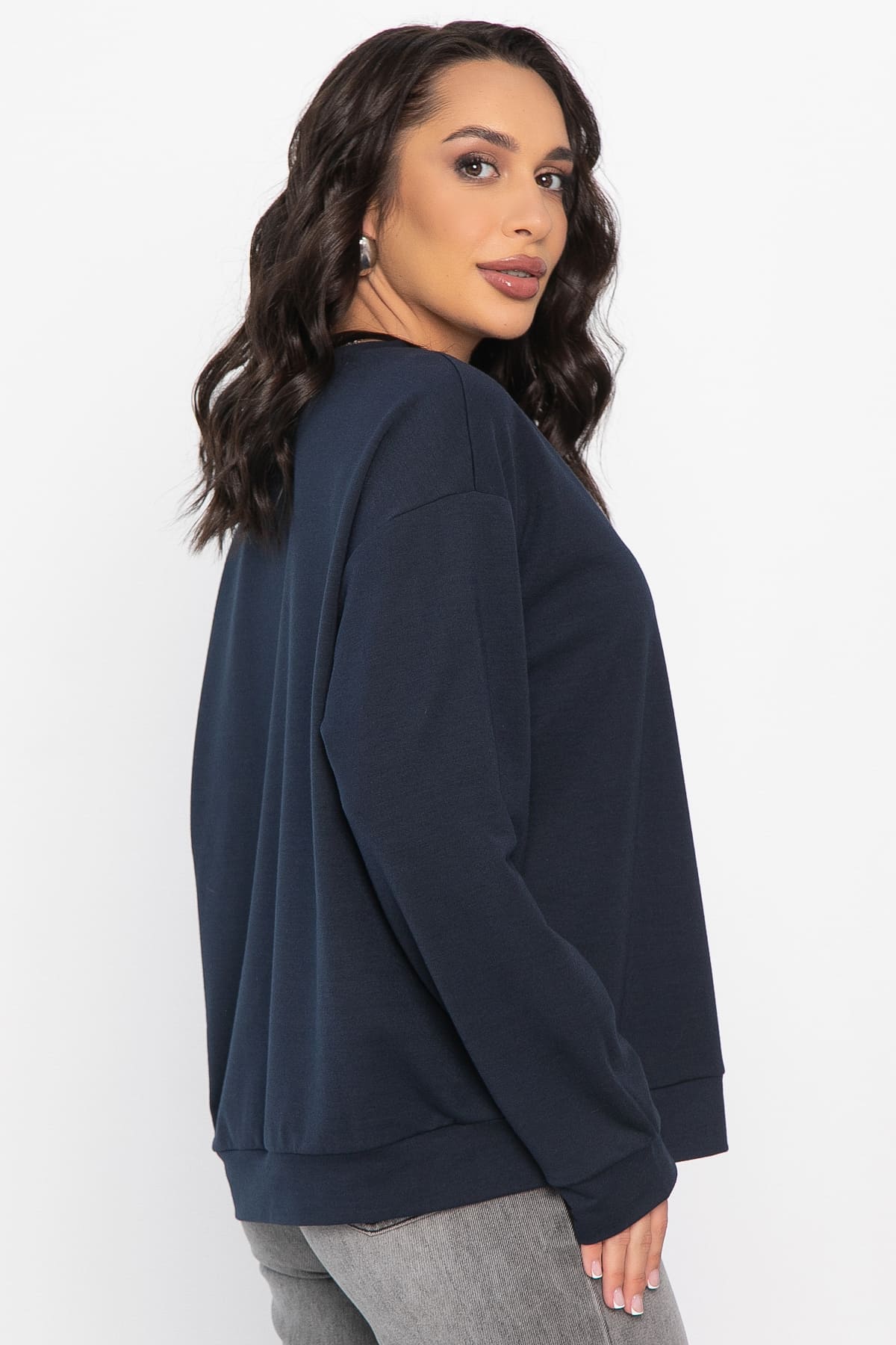 Свитшот Айрис (темно-синий) Б14568-25М