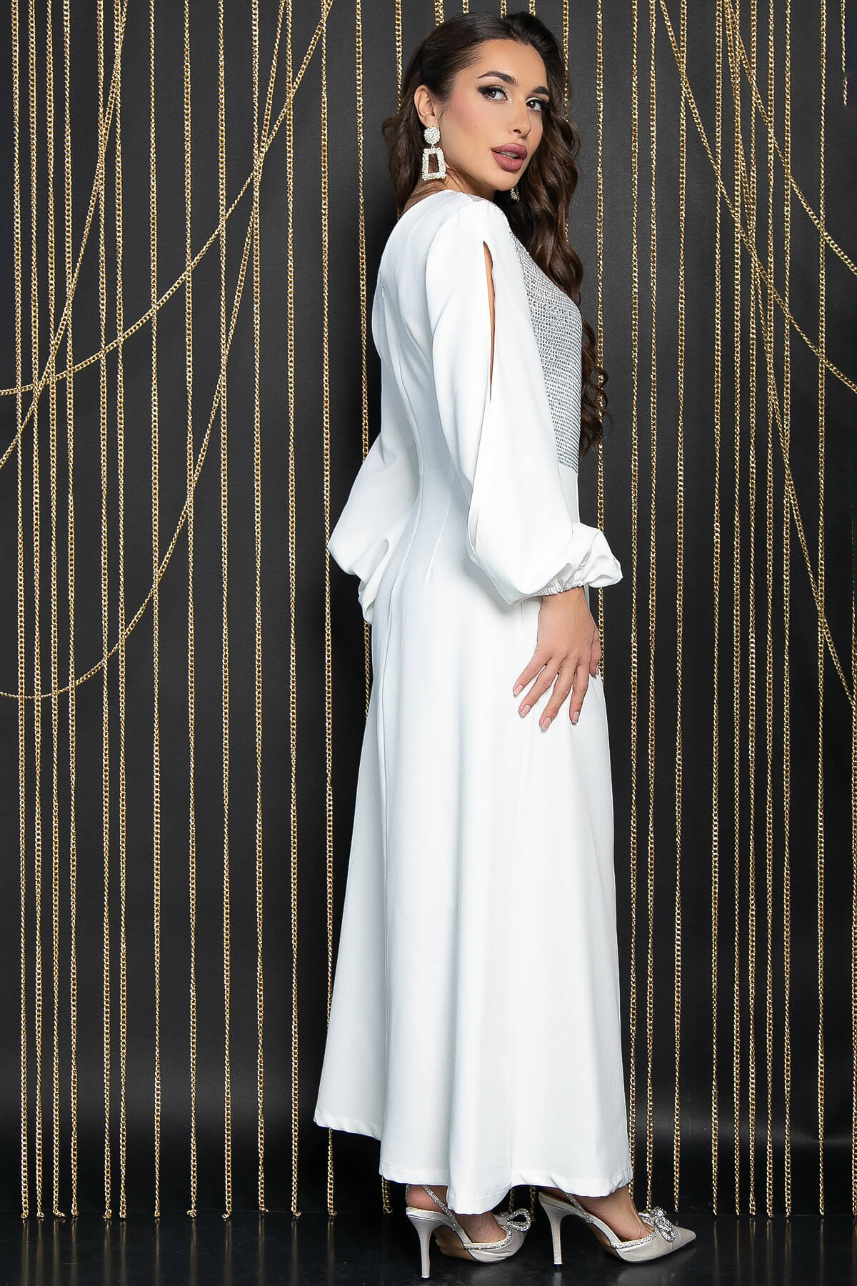 Платье Счастье (белое) П11919