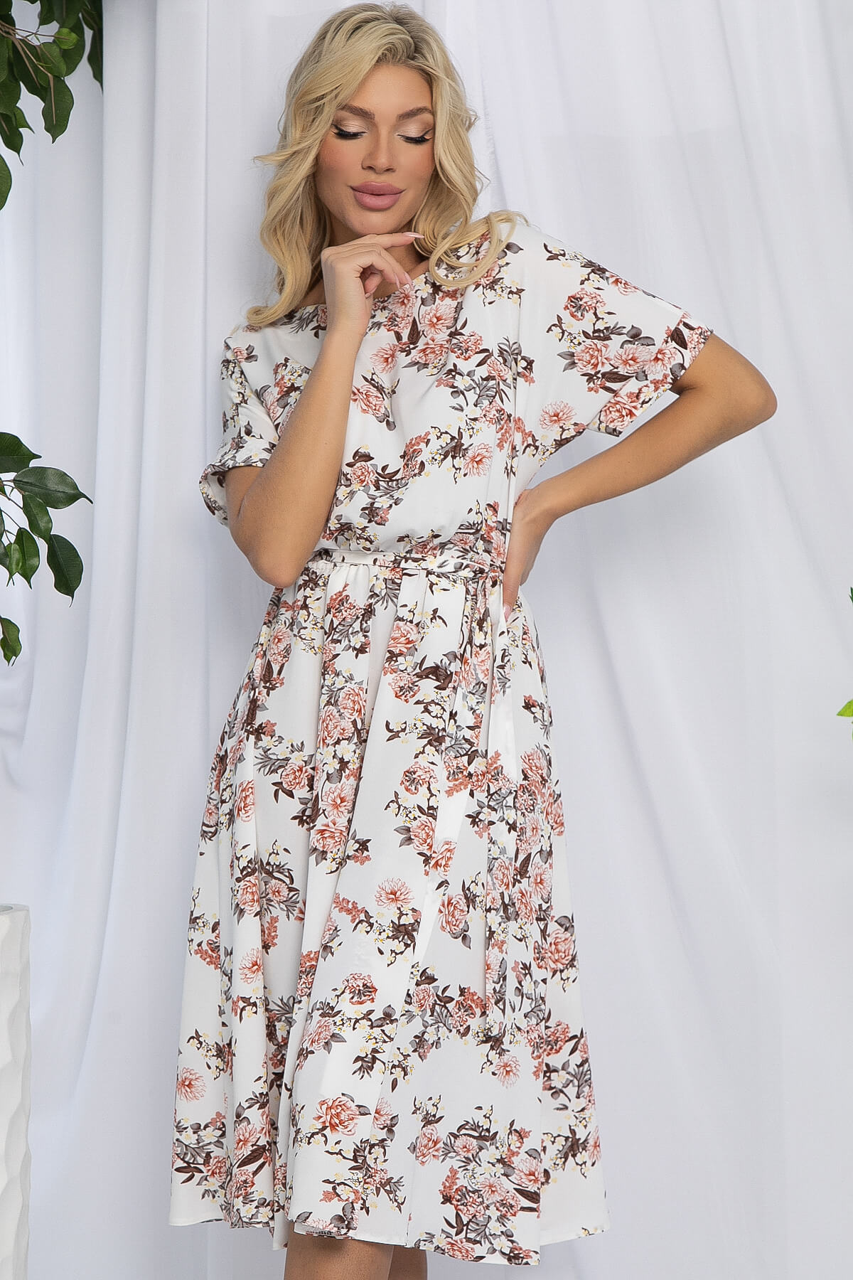 Платье Селестина (белое) П13063-30М