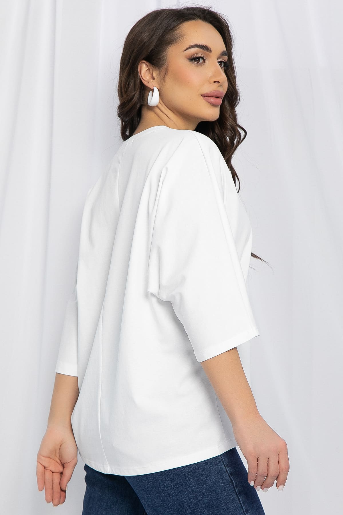 Блуза Мисти (белая) Б13162-20М