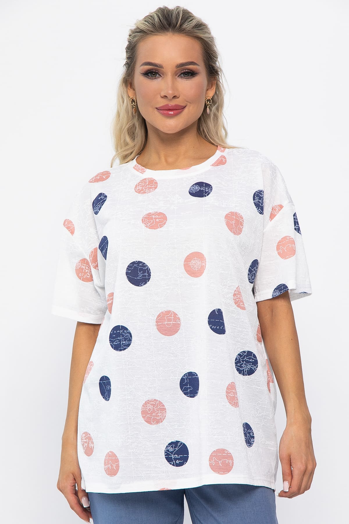 Блуза Тори (белая) Б13519-20М