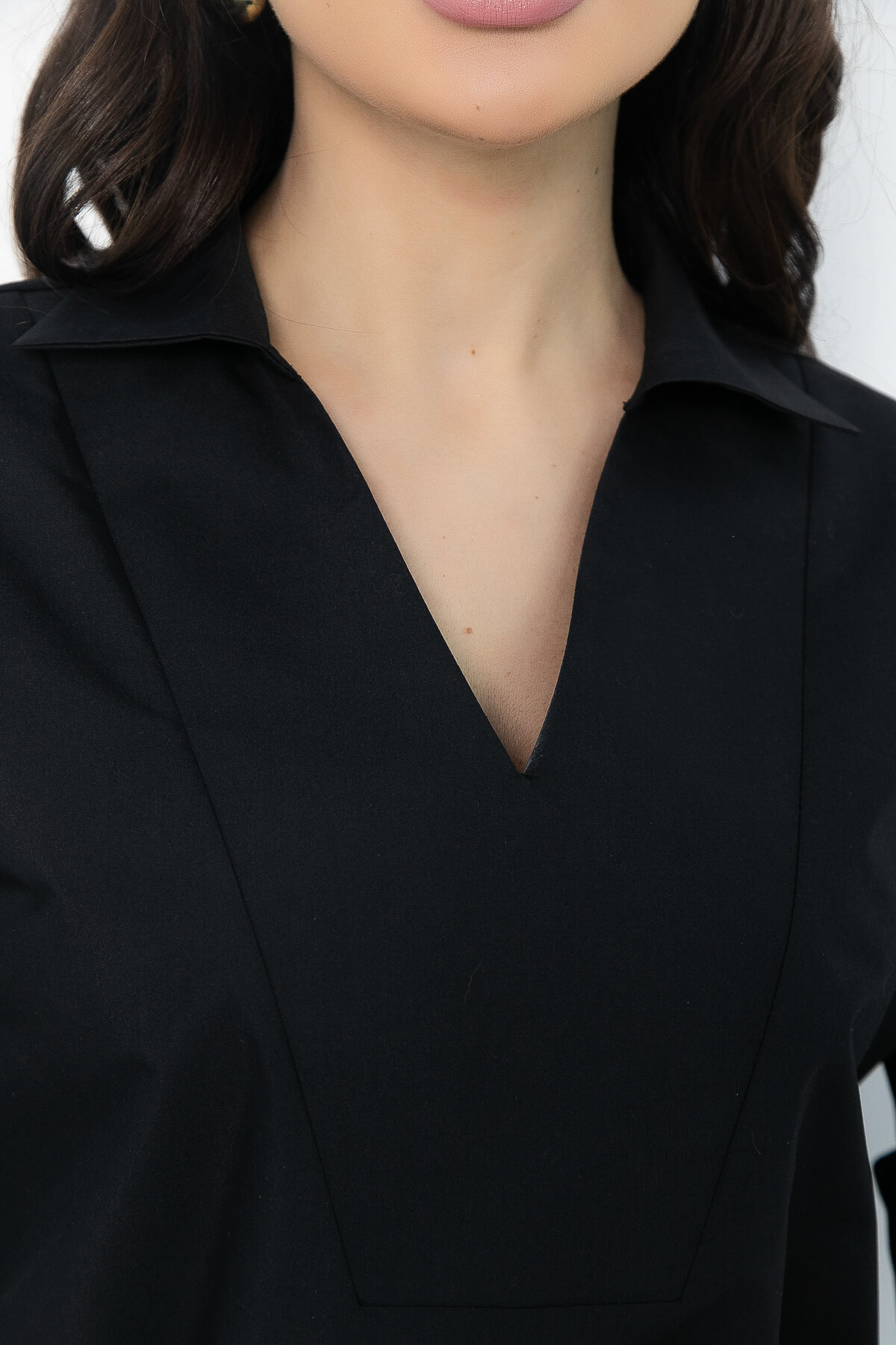 Блуза Легкость движения (черная) Б12831-30М