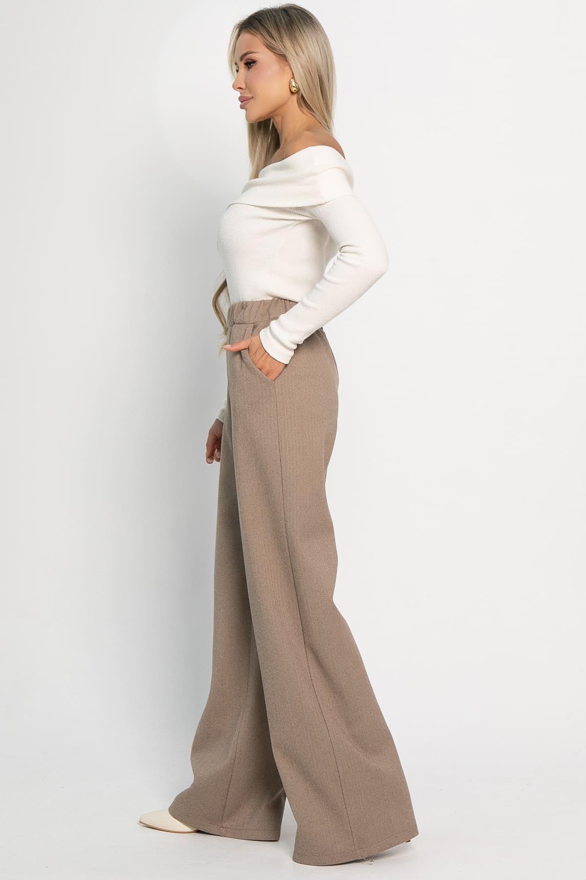 Брюки Остатки тепла (капучино) Б14955-7М