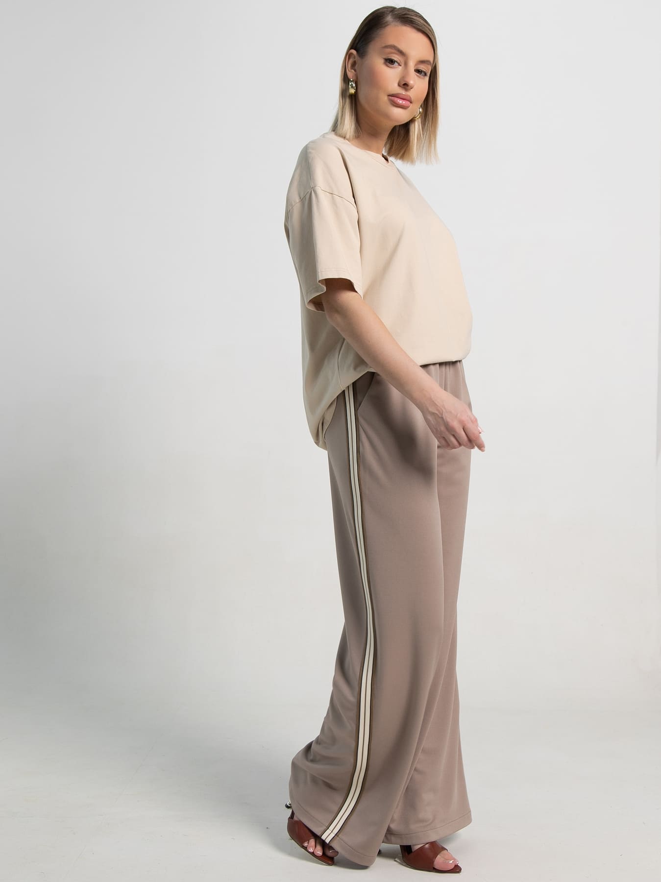 Брюки Аларика (бежевые) Б15101-5М