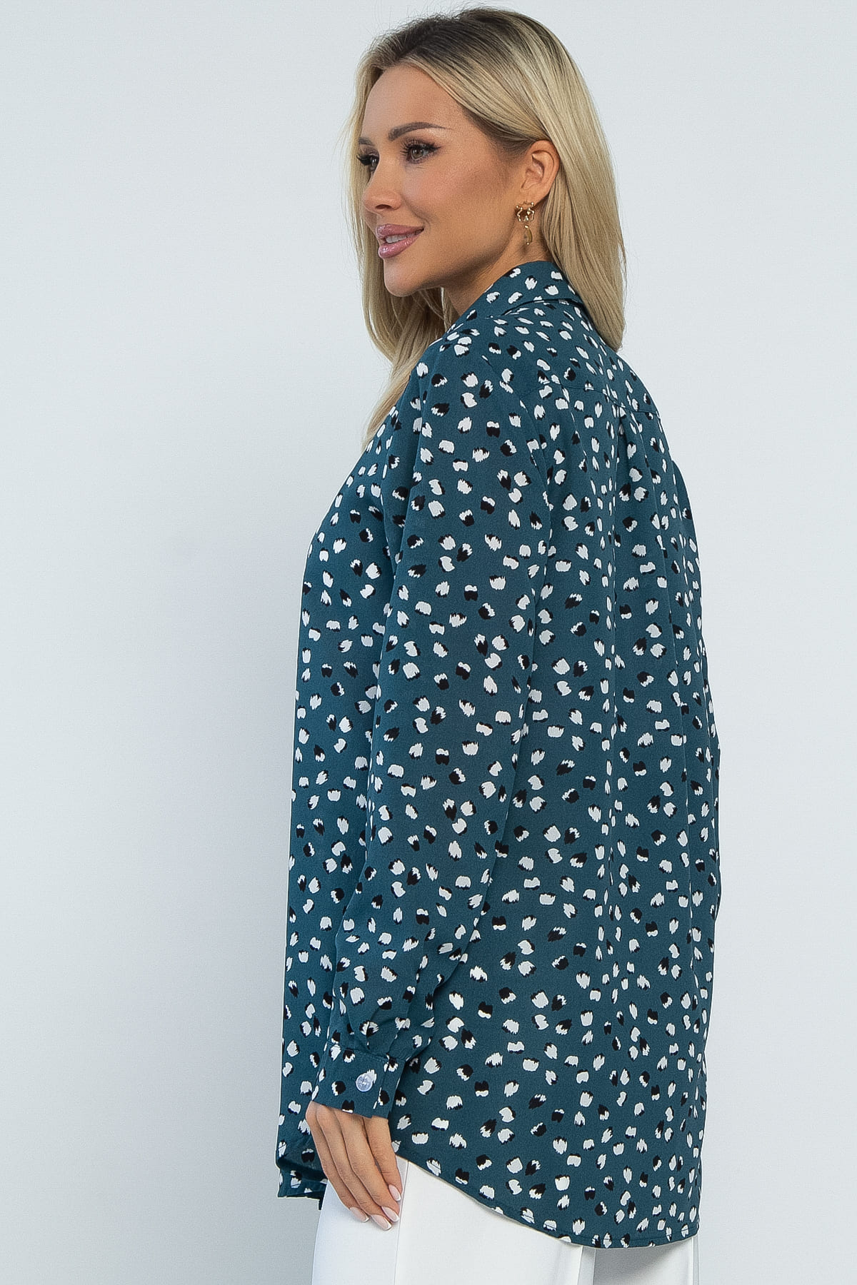 Рубашка Надель (изумруд) Б13474-16М