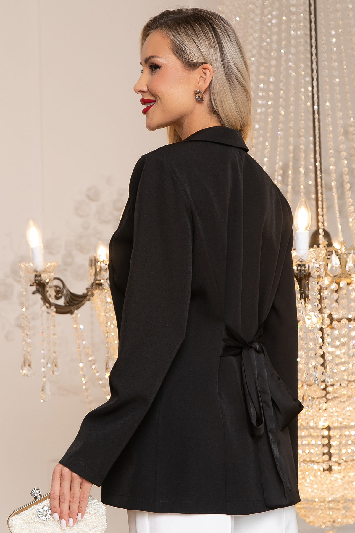 Жакет классический Гран-при (черный) Б14375-33М