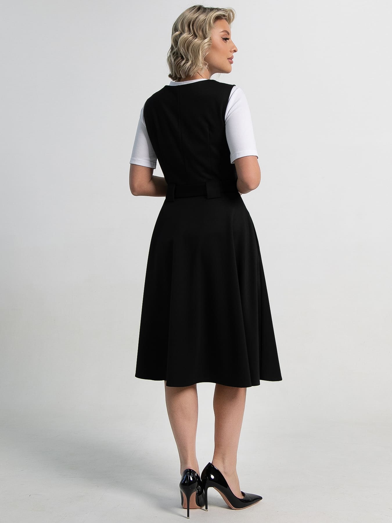 Платье Эрика (черное) П15203-53М