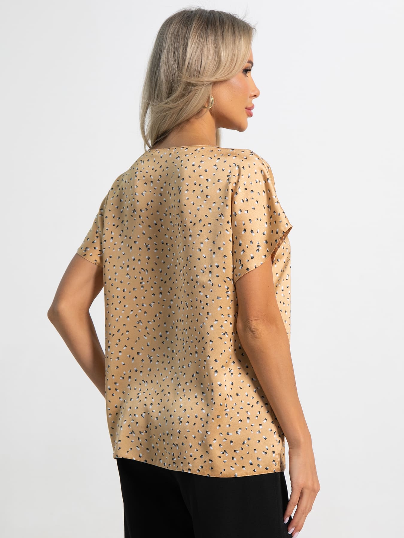 Блуза Верный выбор (бежевая) Б15444-50М