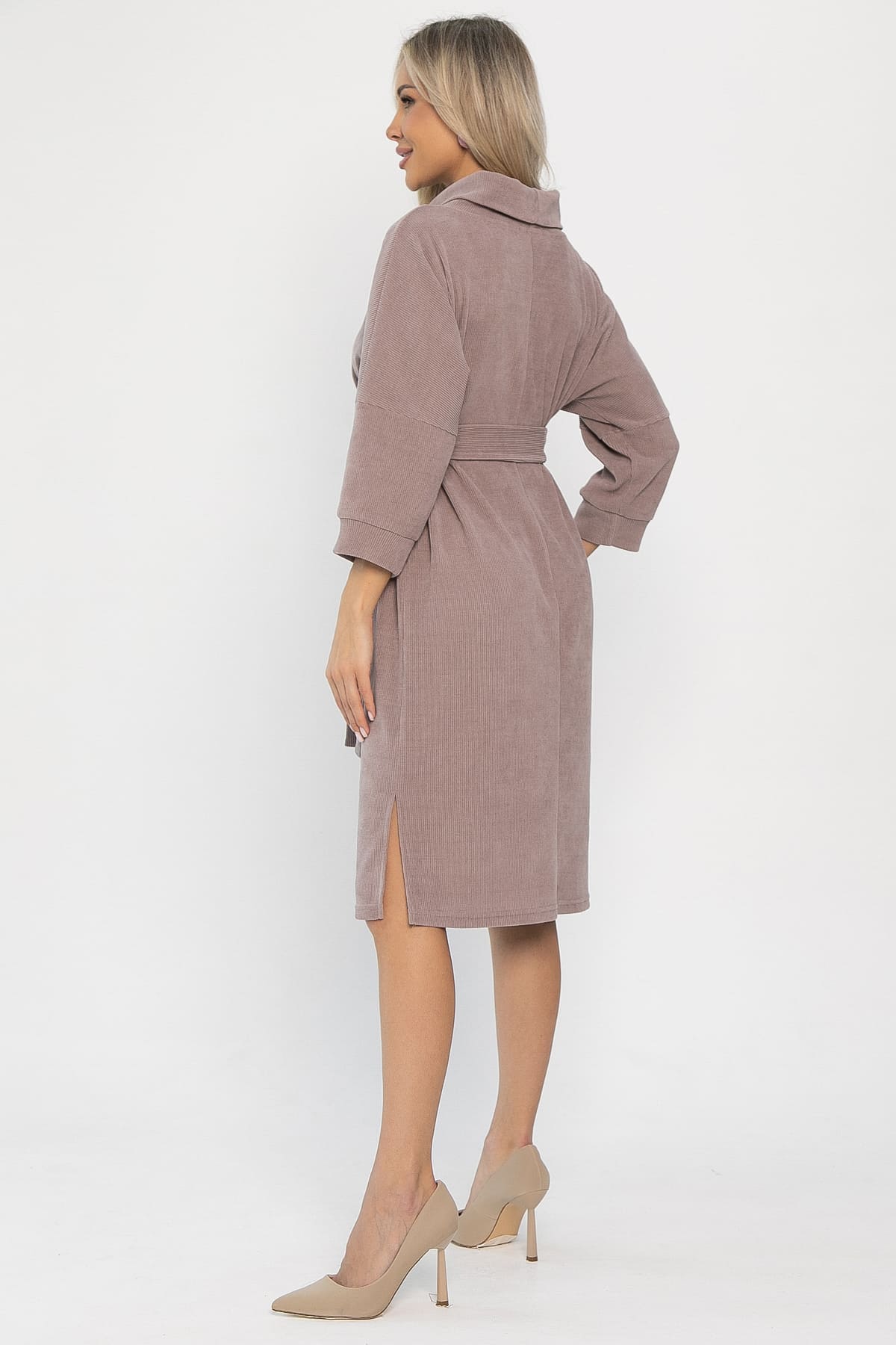 Платье трикотажное Никс (лиловое) П14278-4М