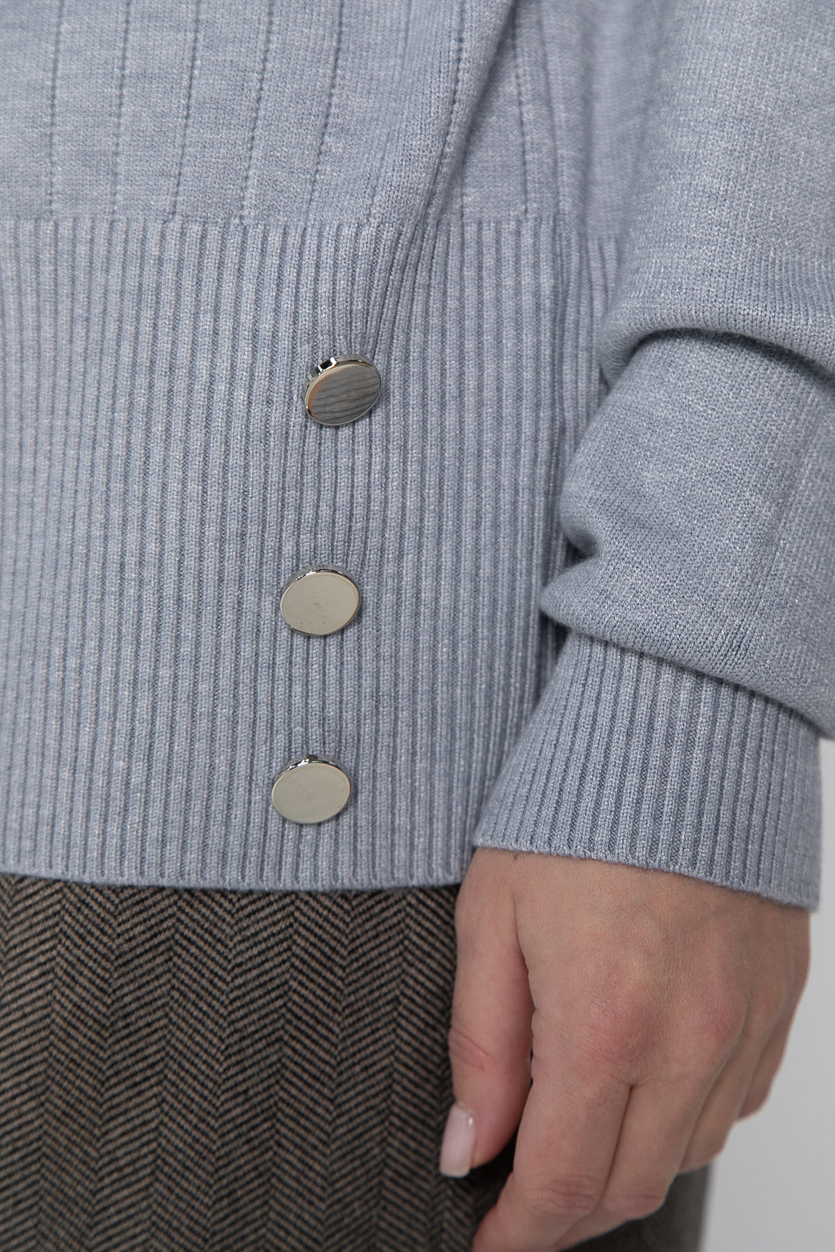 Джемпер Морозко (серый) Б14962-18М