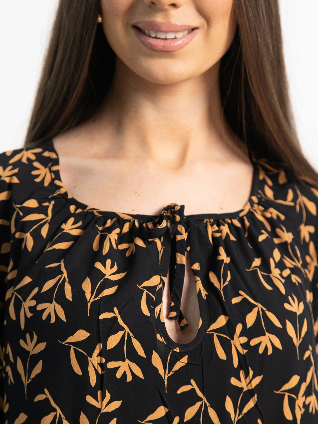 Платье Аура с поясом (черное) П15121-10М