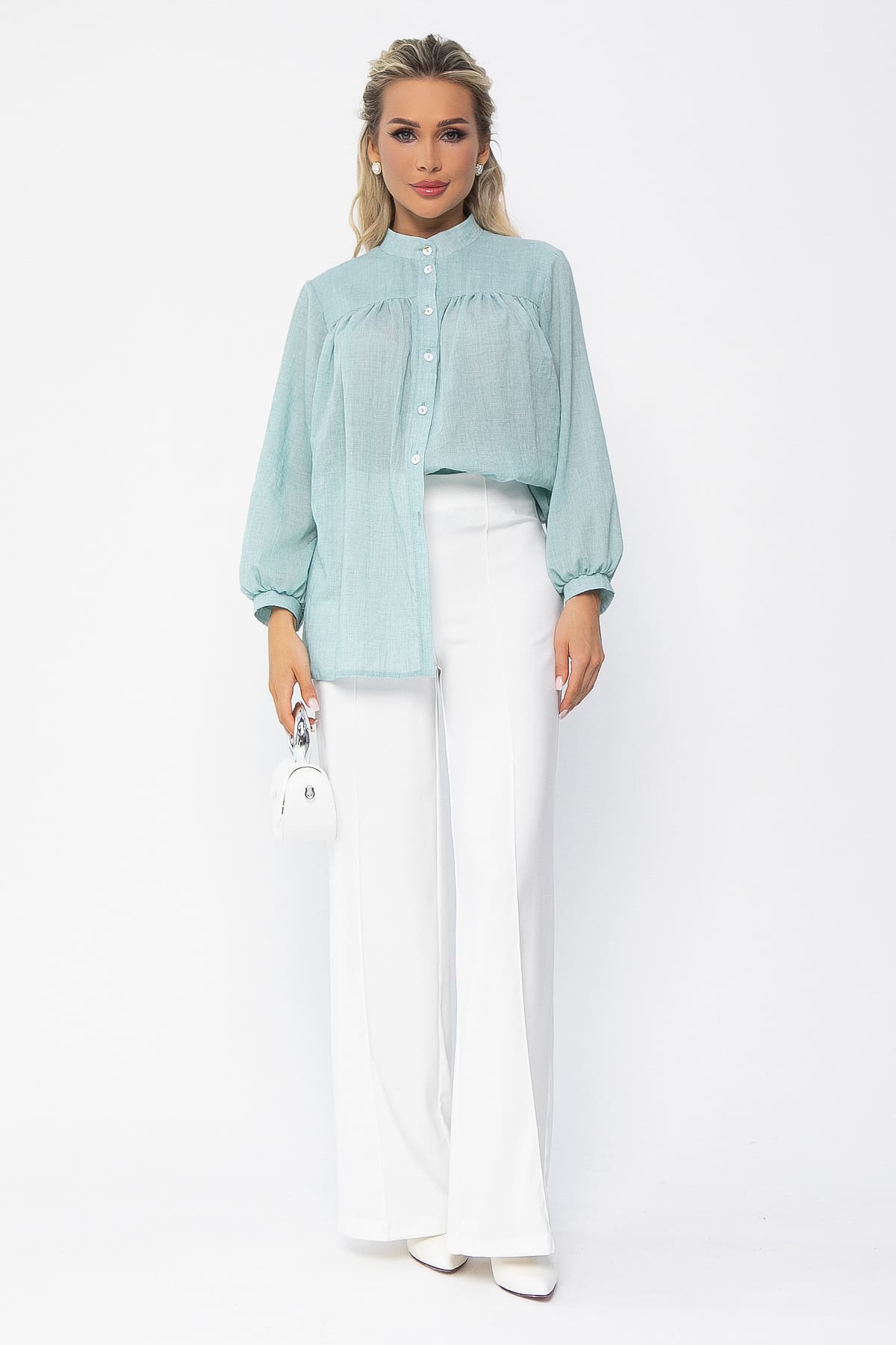 Блуза Ловец снов (мятная) Б13617-5М