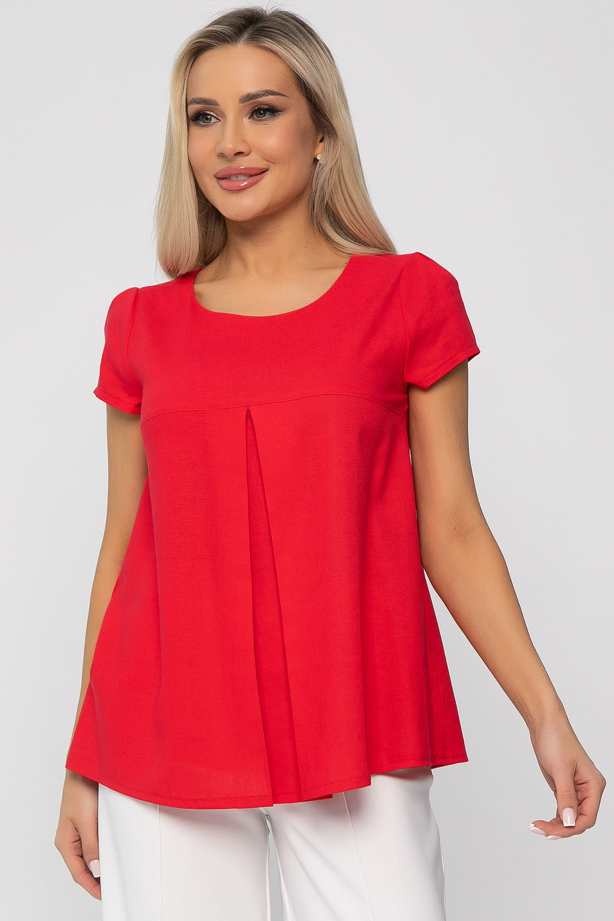 Туника Жюли (красная) Б13436-2М