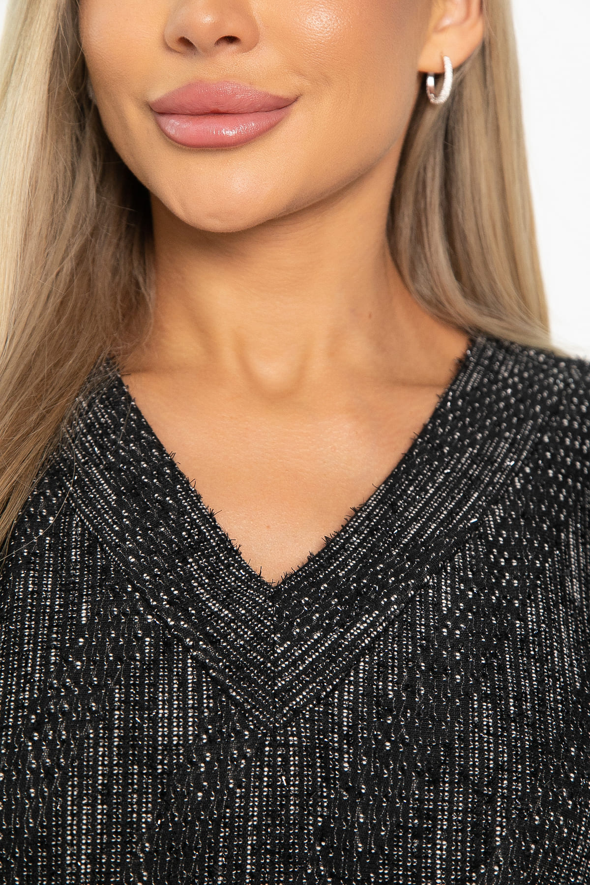 Джемпер трикотажный Джорджина (черный) Б14907-12М