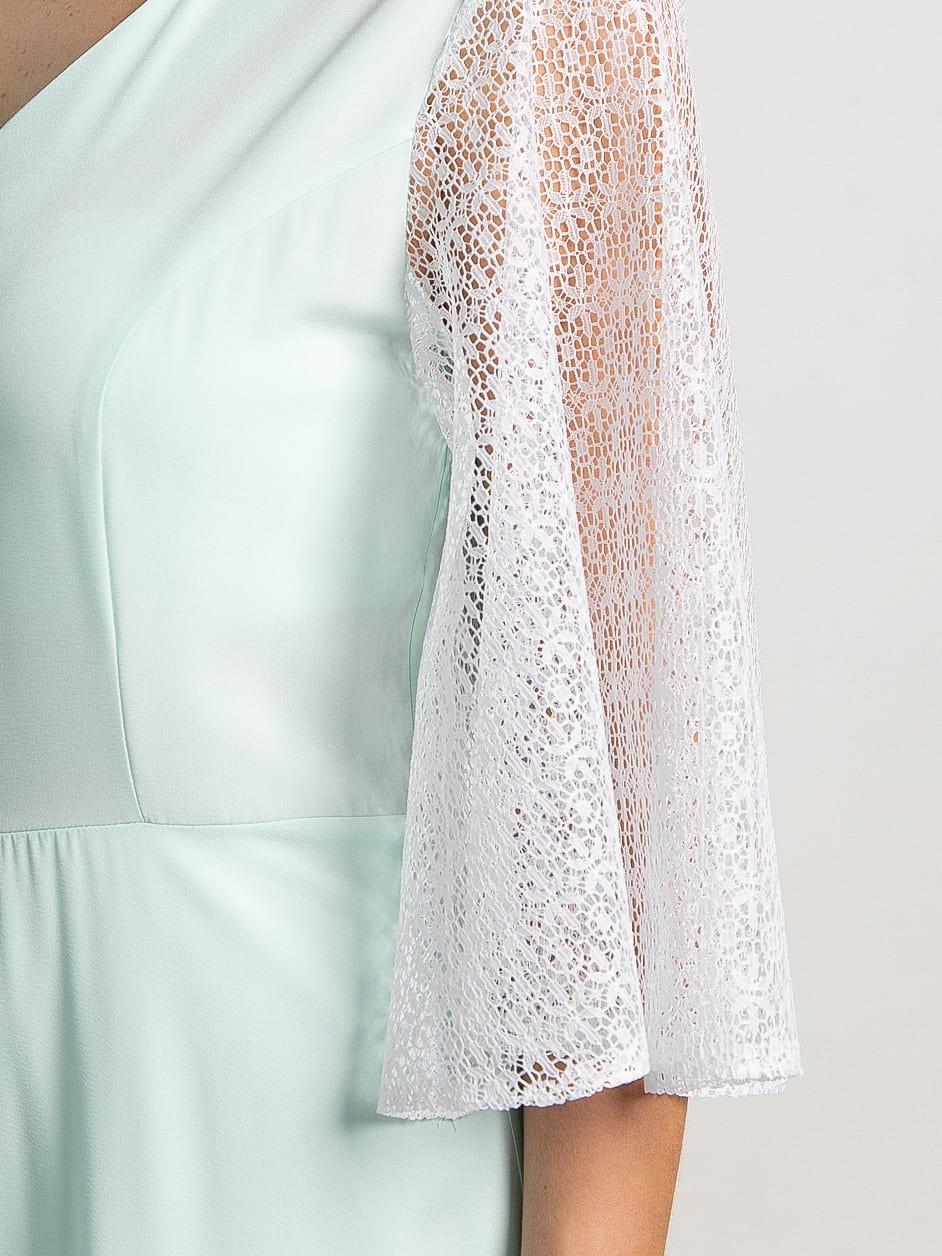 Платье Бьюти (ментол) П15561-18М