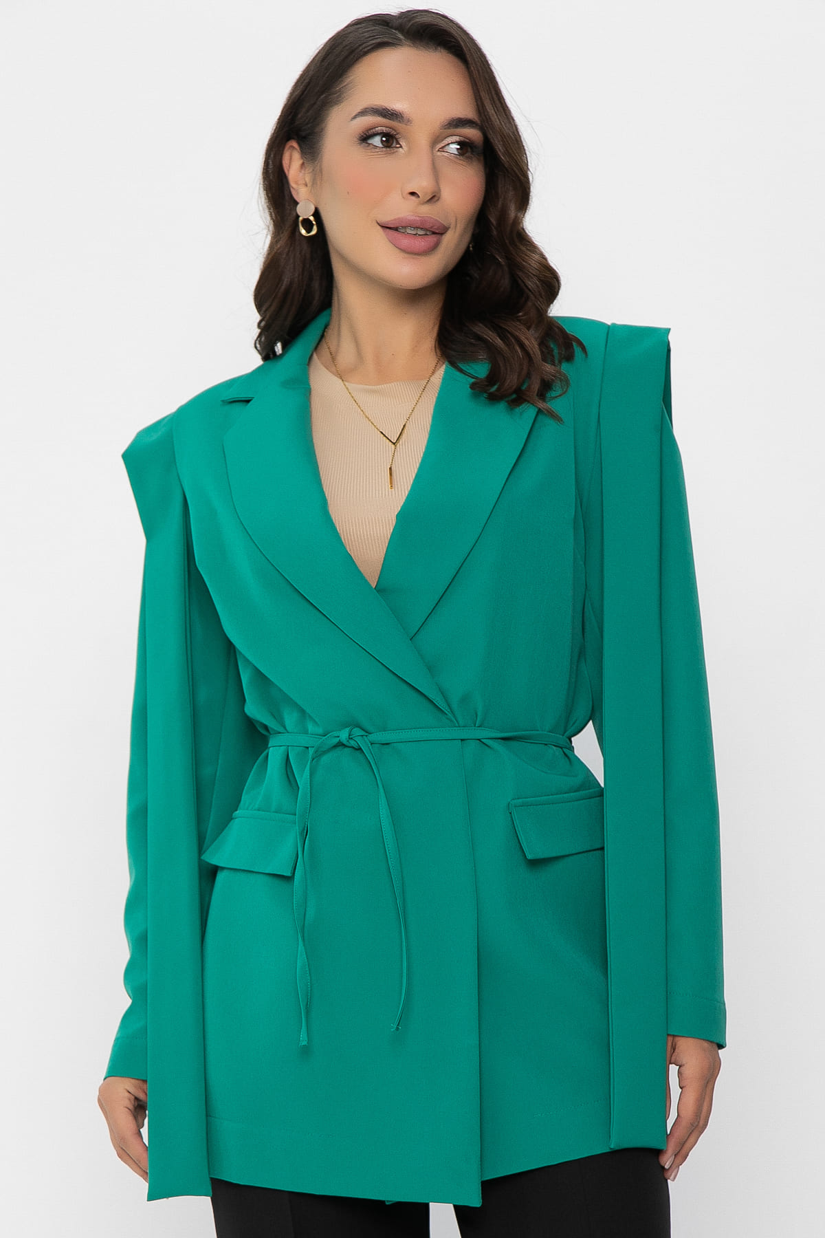 Жакет Лоретта (зеленый) Б14065-25М