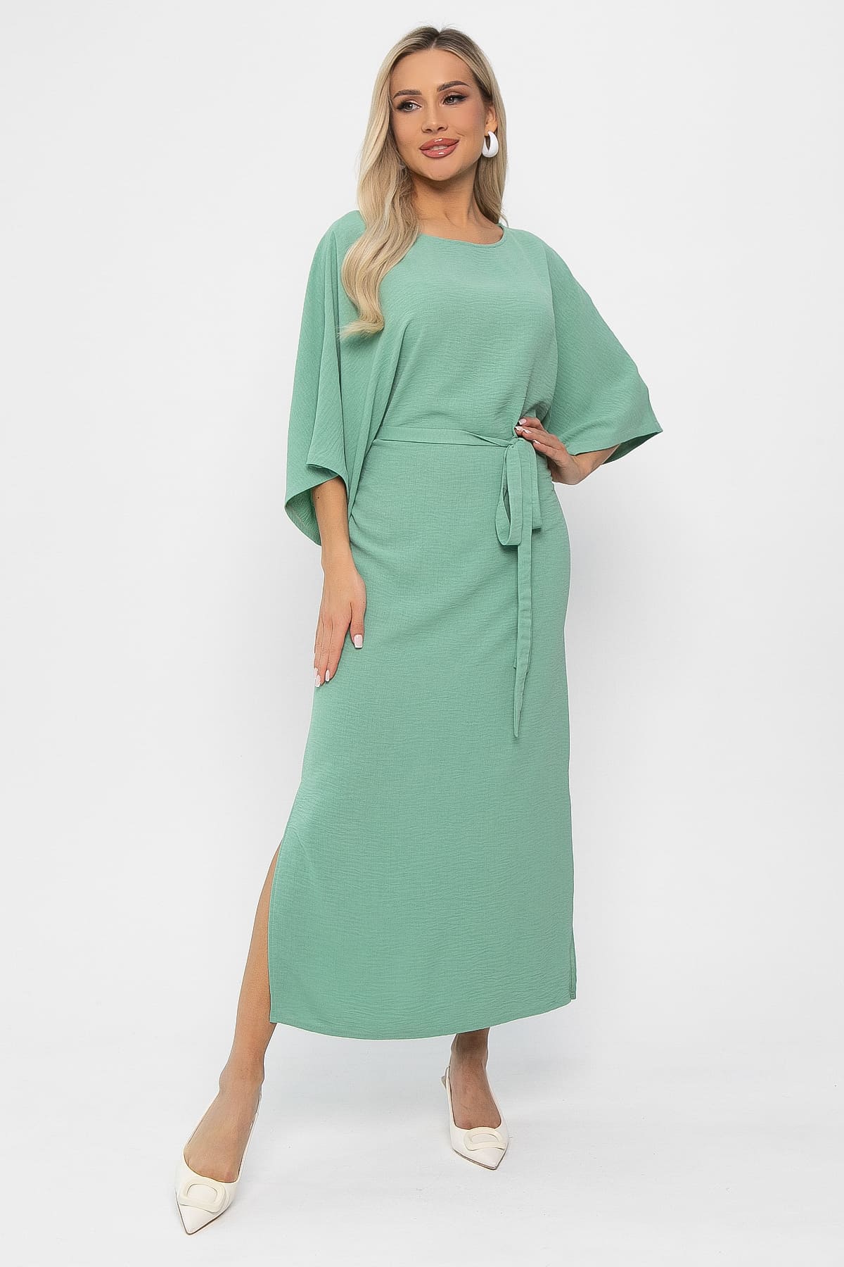 Платье Фернанда (олива) П13622-41М