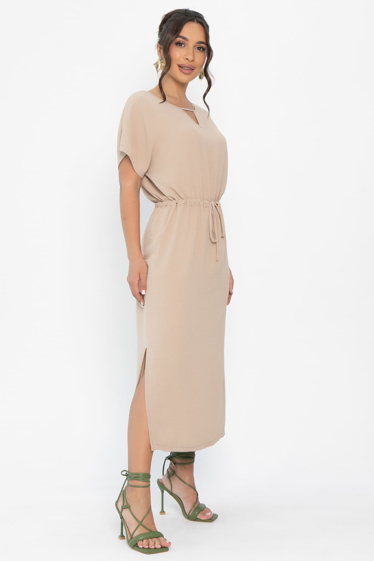 Платье Вистерия (бежевое) П15345-5М