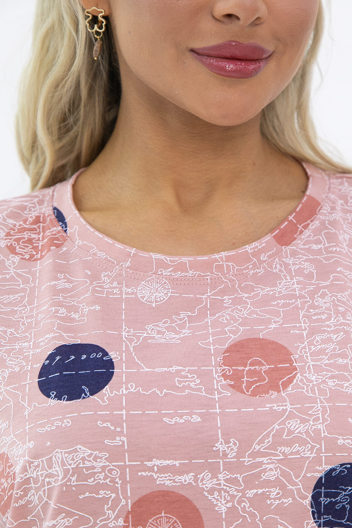 Блуза Тори (нежно-розовая) Б13521-20М