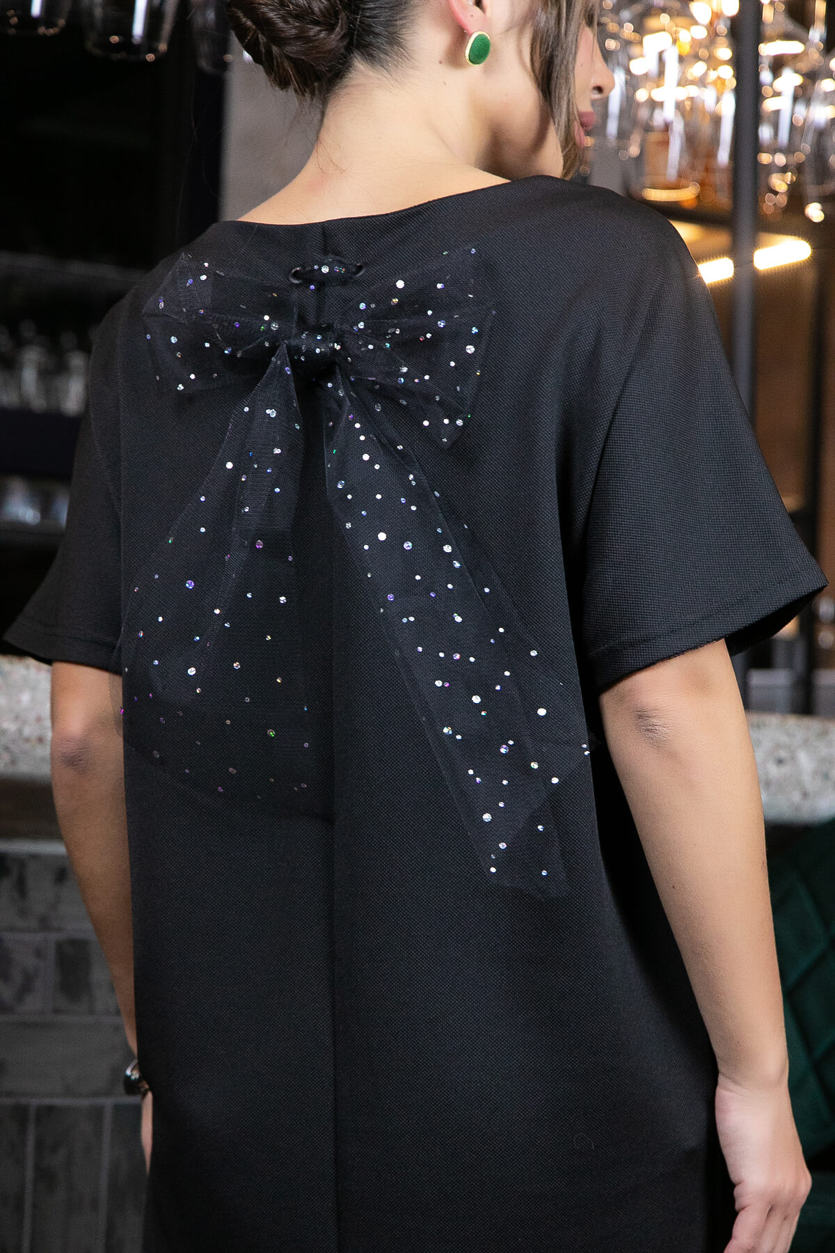 Платье Кайла (черное) П11500