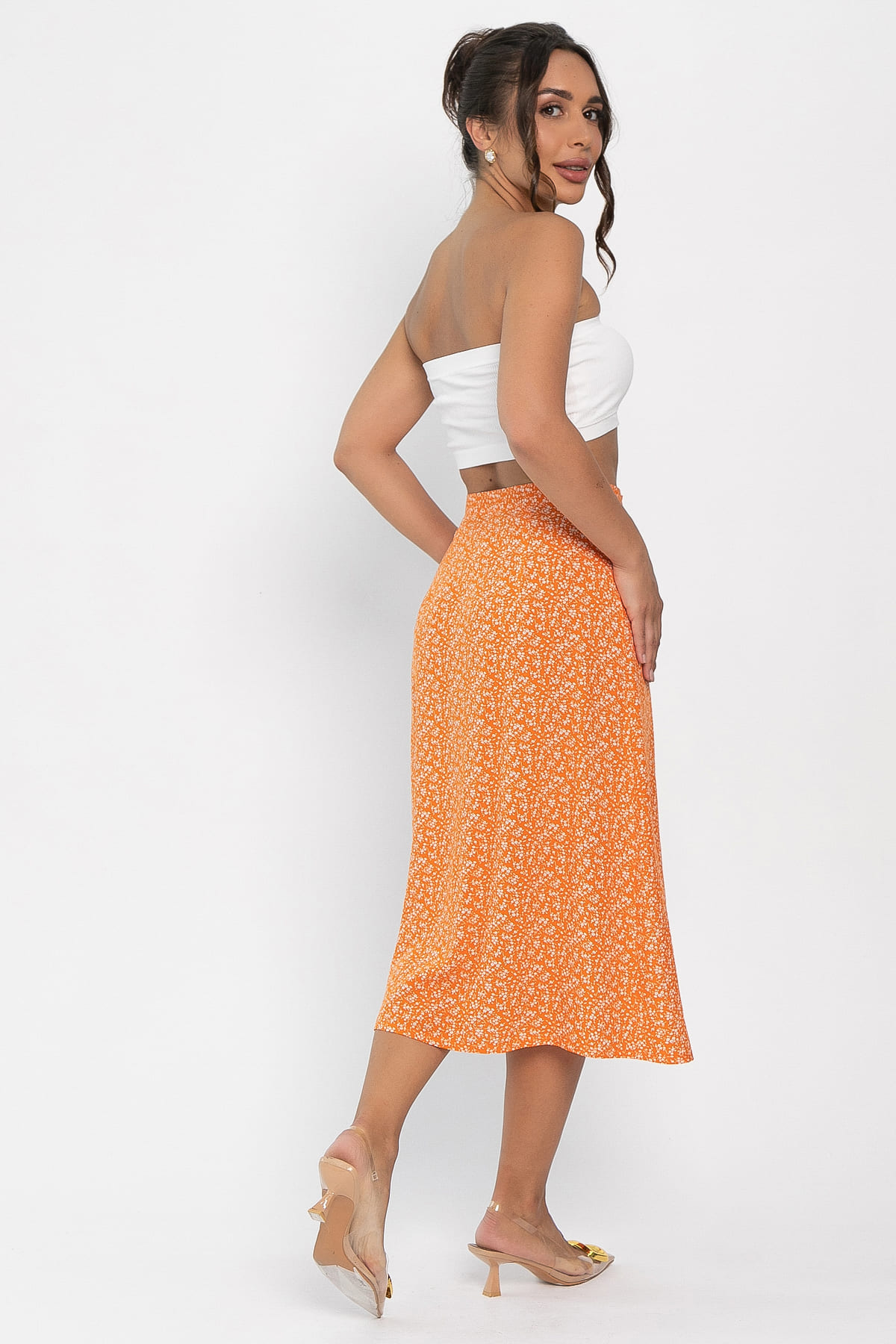 Юбка Тая (оранжевая) Ю14019-35М