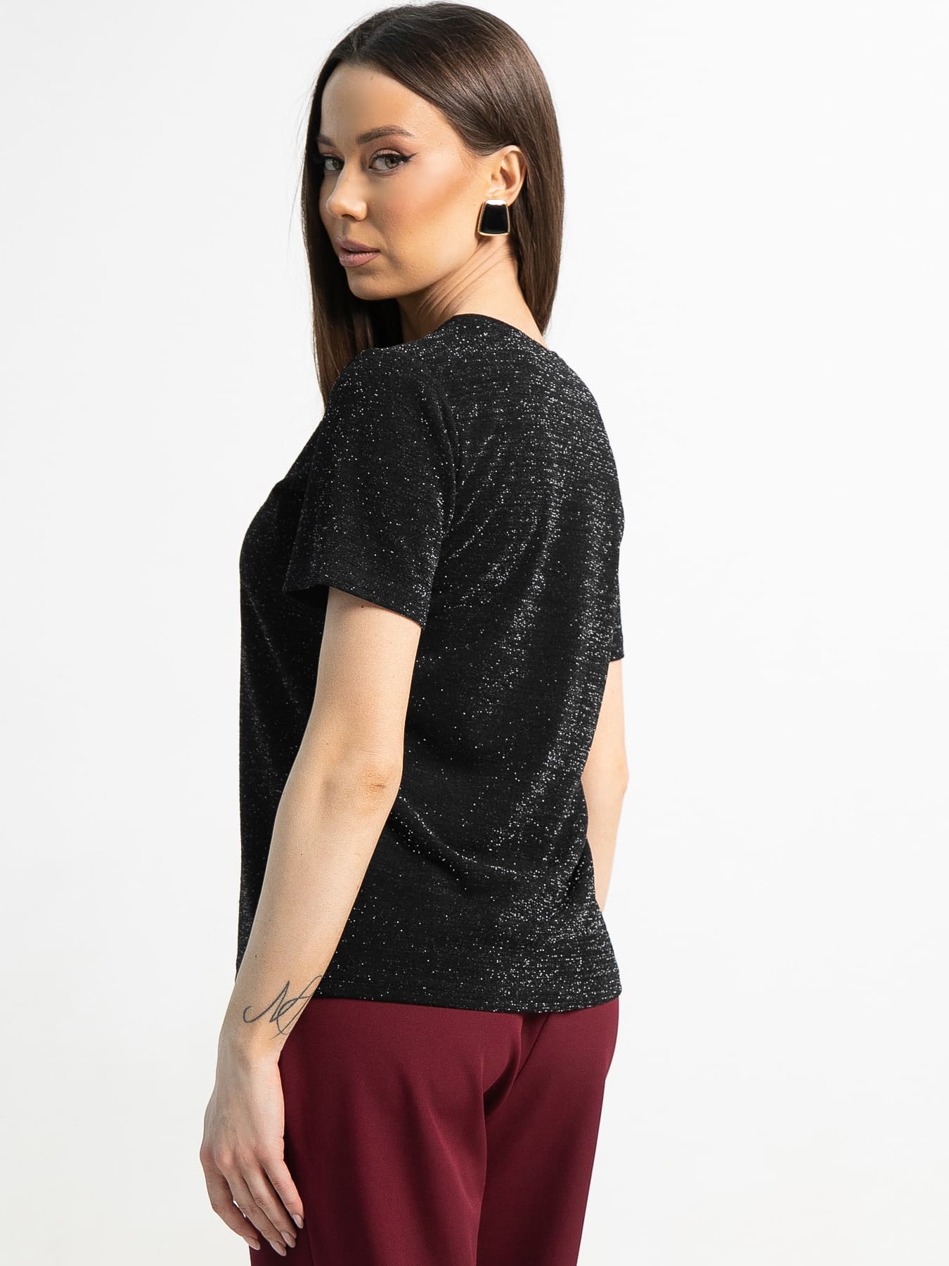 Блуза Сказочно красива (черная) Б15217-19М