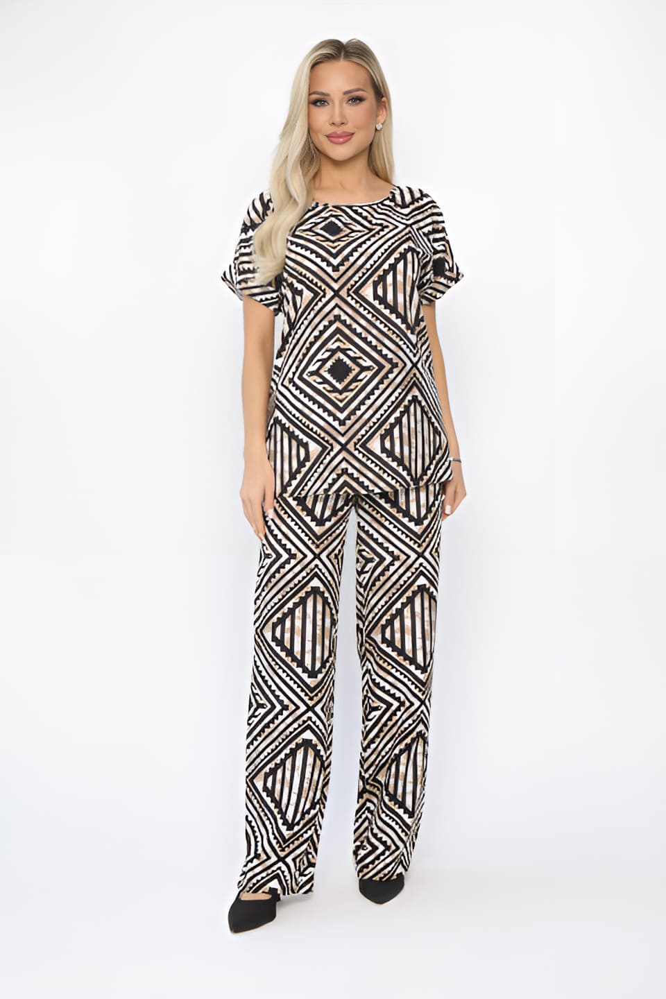 Костюм Летний бриз (бежевый) К13714-12М