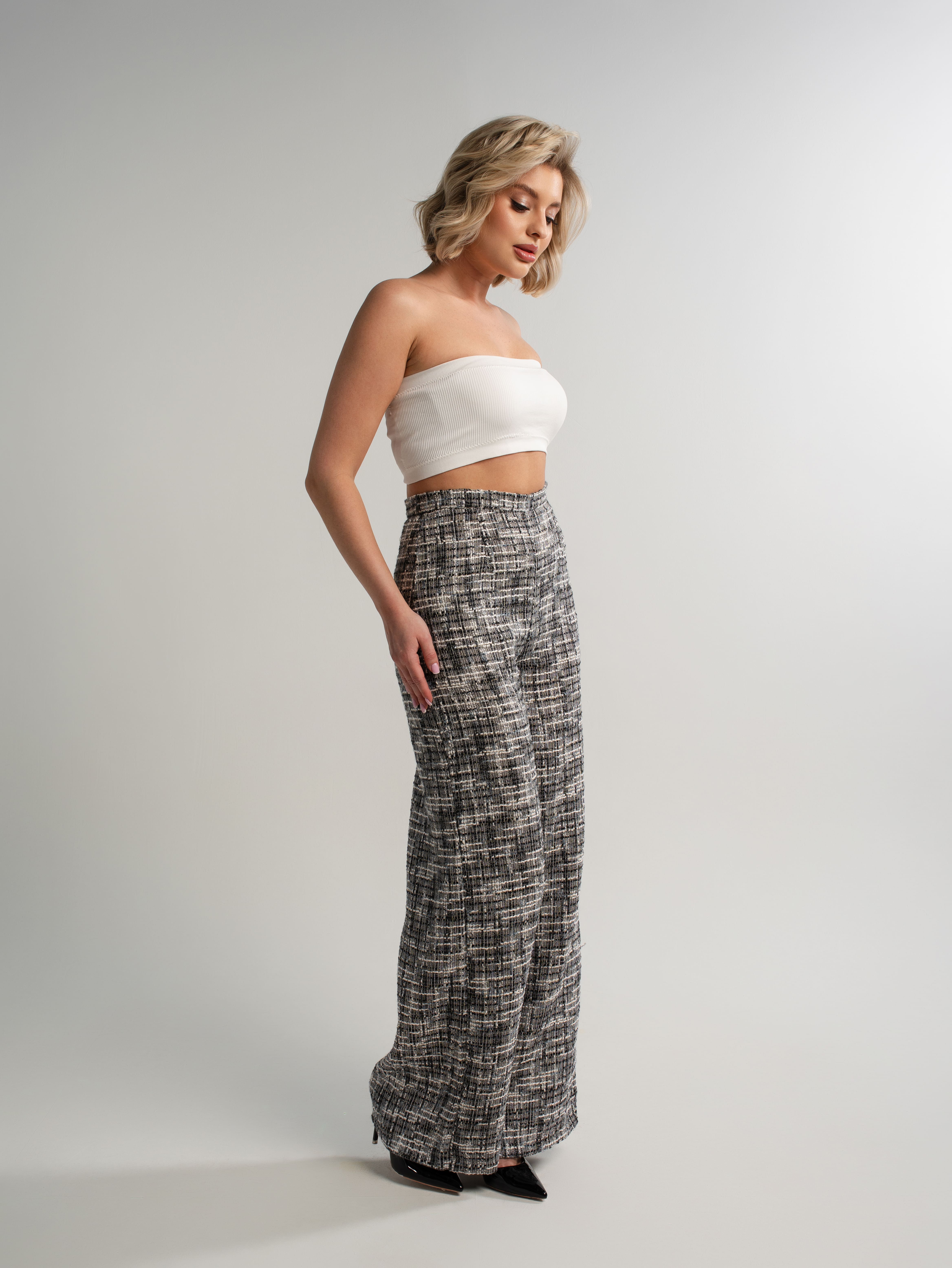 Костюм с брюками Марлин (серый) К15120-10М