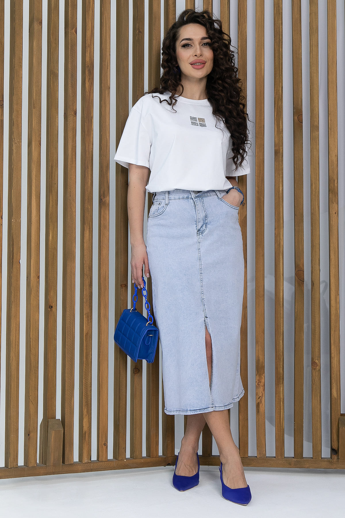 Футболка Аника (белая/коты) Б13493-20М