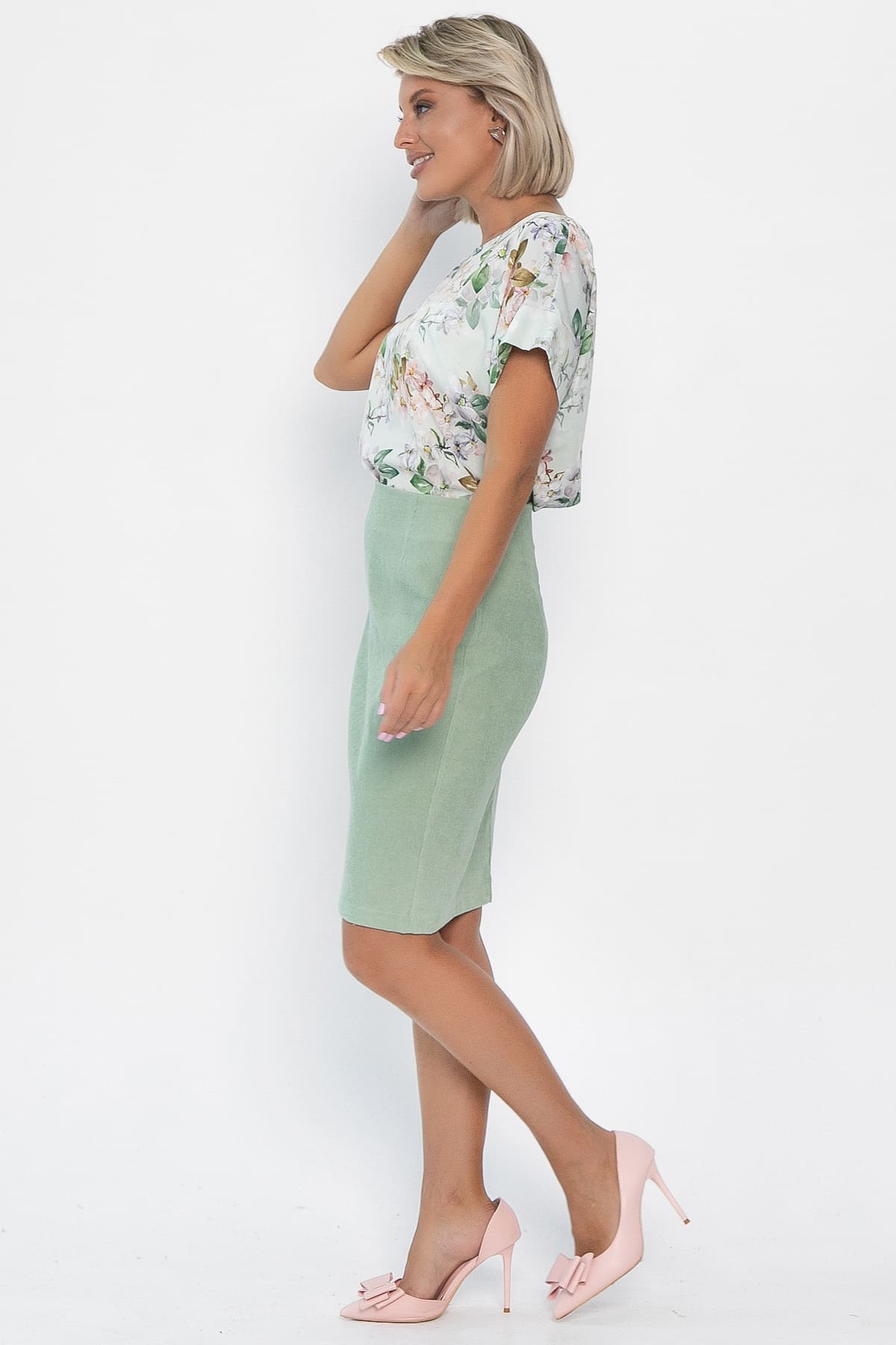 Юбка Алексис (фисташка) Ю14161-8М