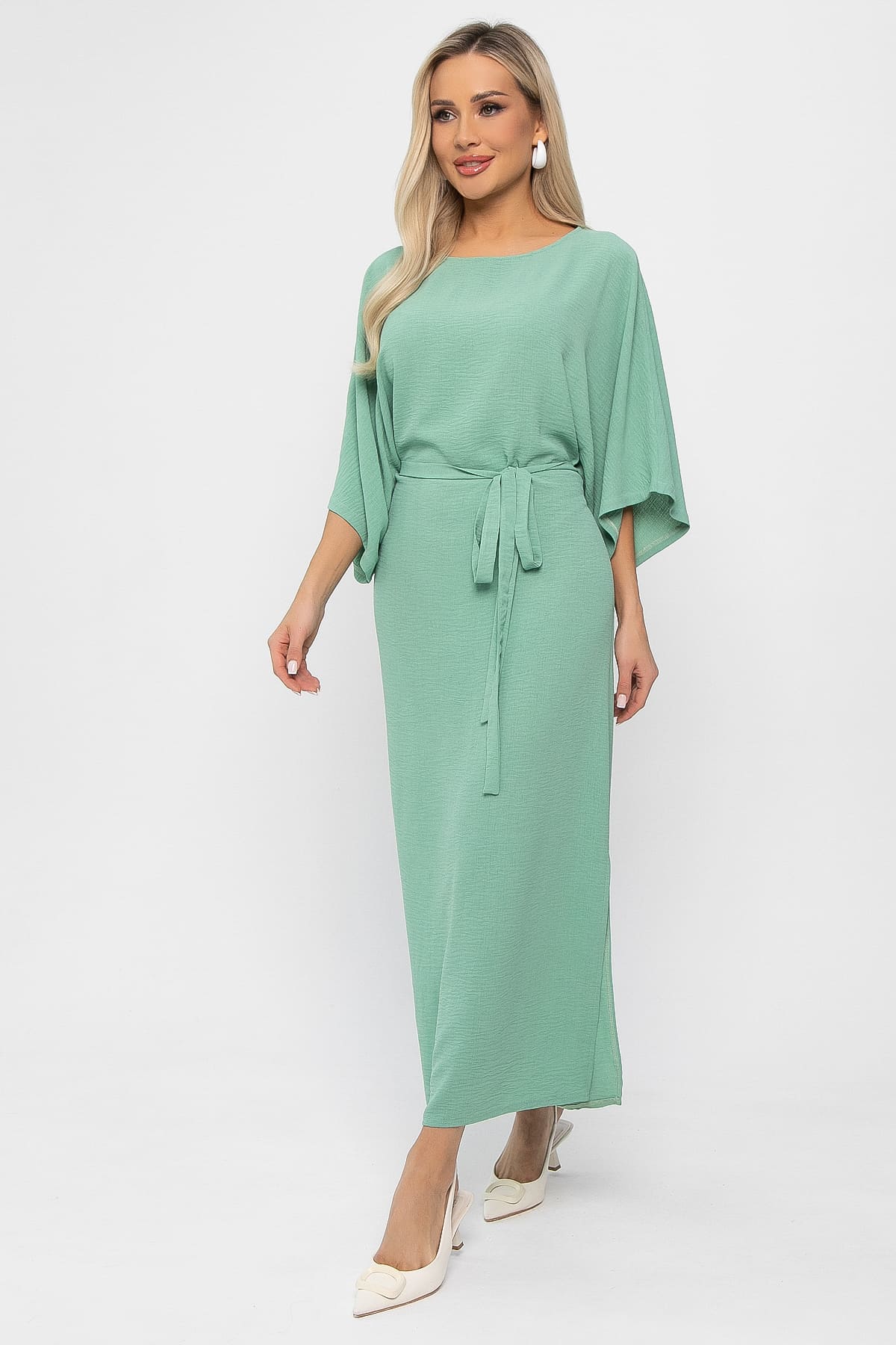 Платье Фернанда (олива) П13622-41М