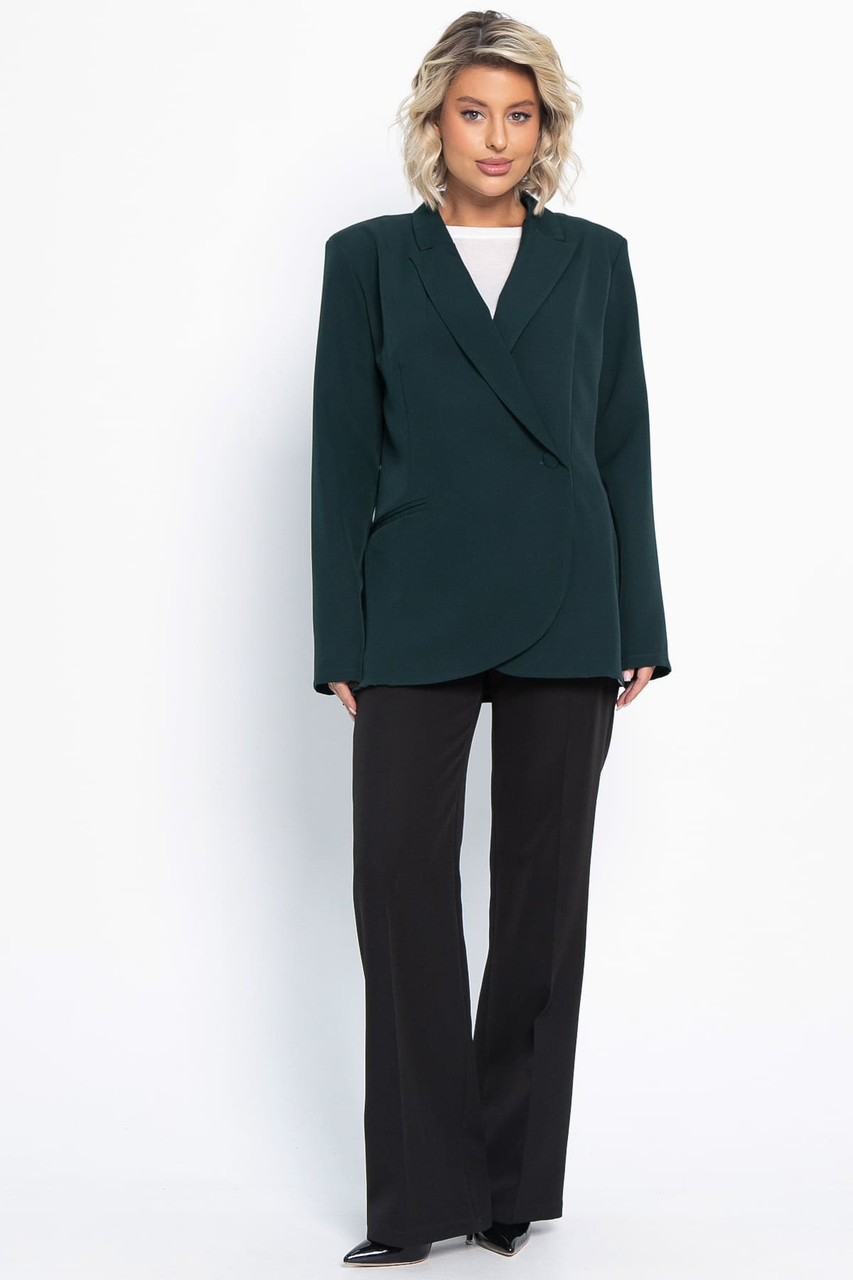 Жакет Вершина успеха (зеленый) Б15061-5М