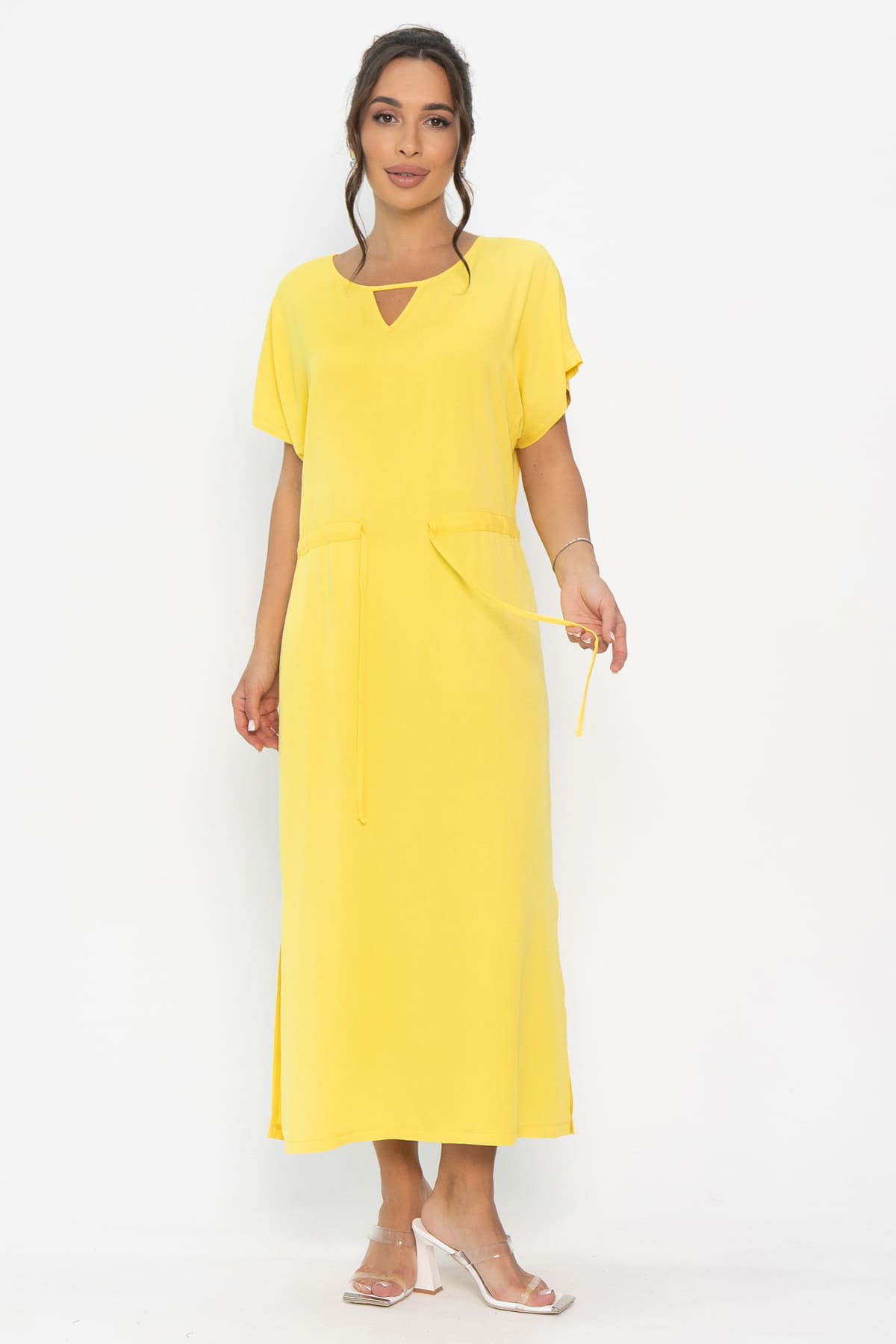 Платье Вистерия (желтое) П13944-5М