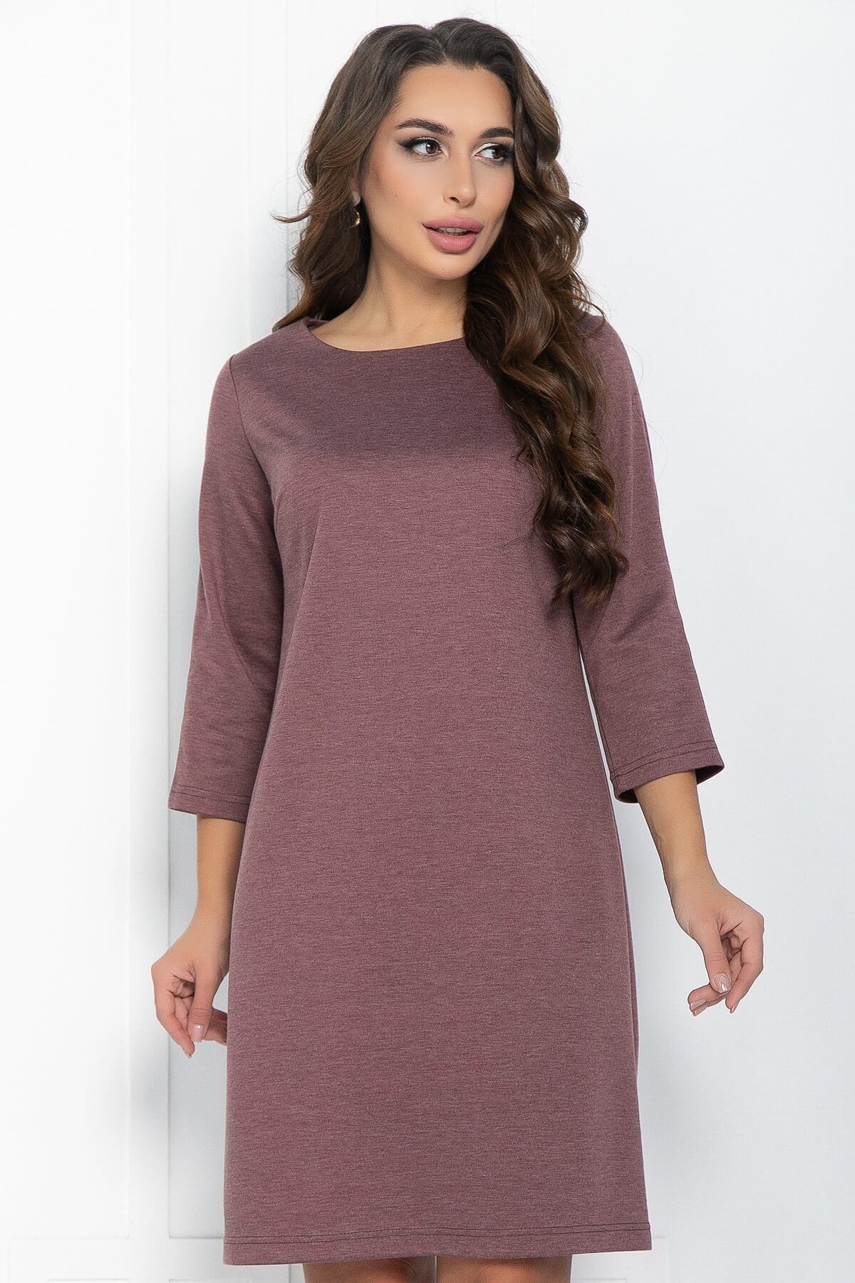 Платье Делис (бордовое) П11817