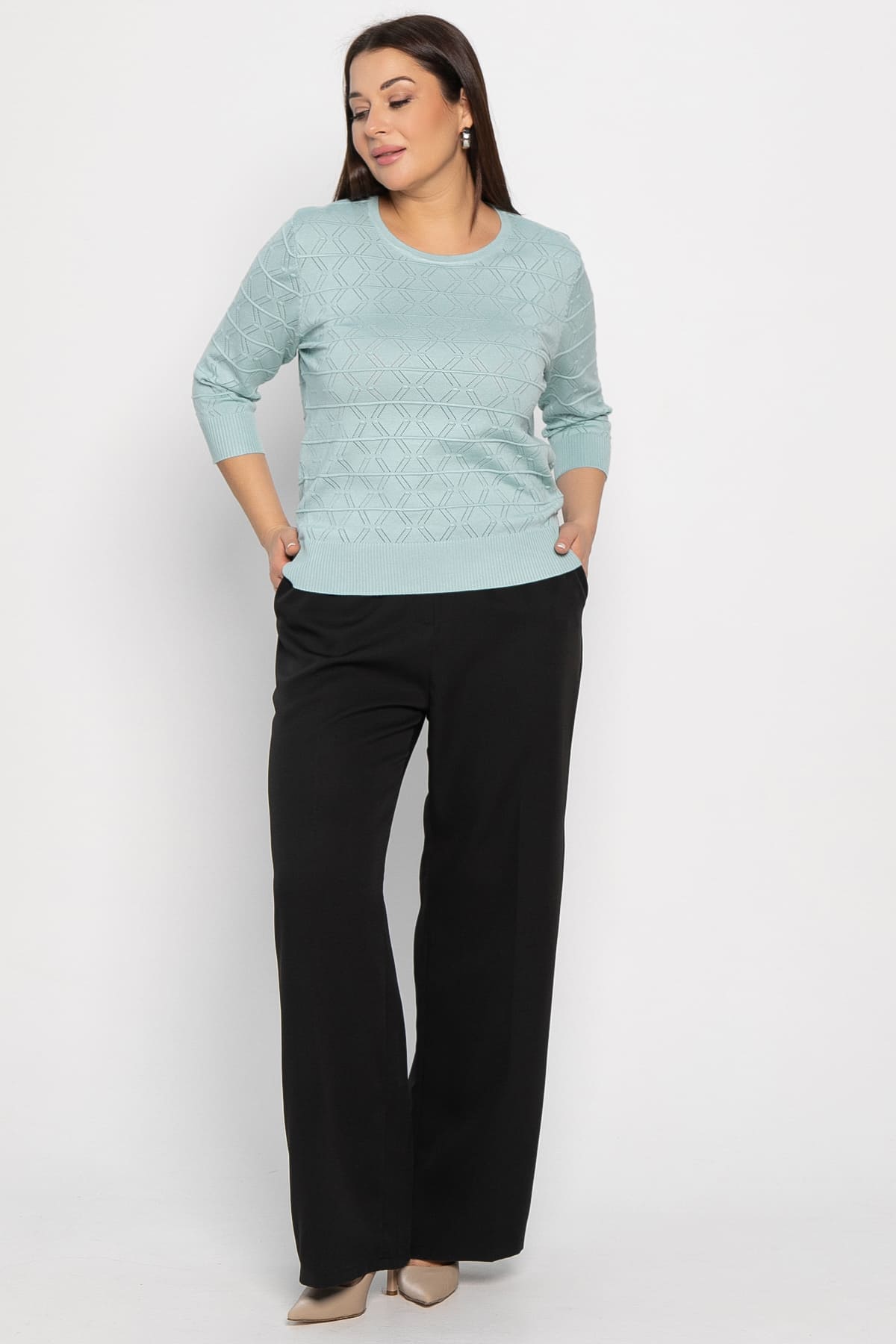 Блуза Аэлита (ментол) Б14939-18М