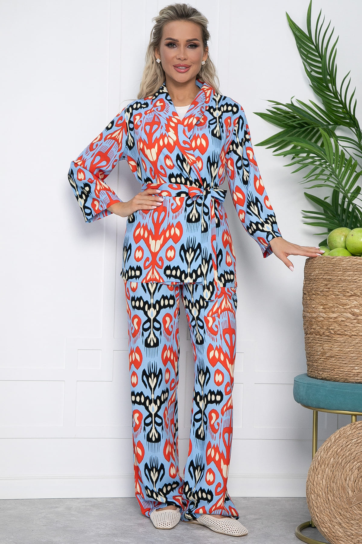 Костюм Эльба (голубой) К13610-7М