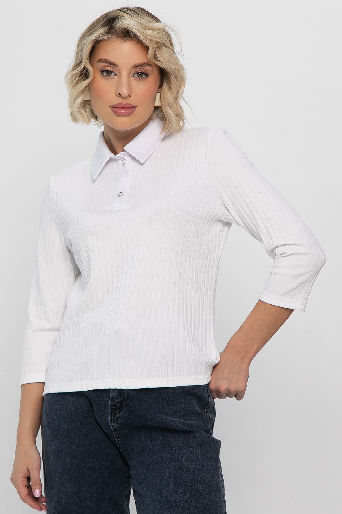 Поло Тренди НЬЮ (белое) Б14642-10М