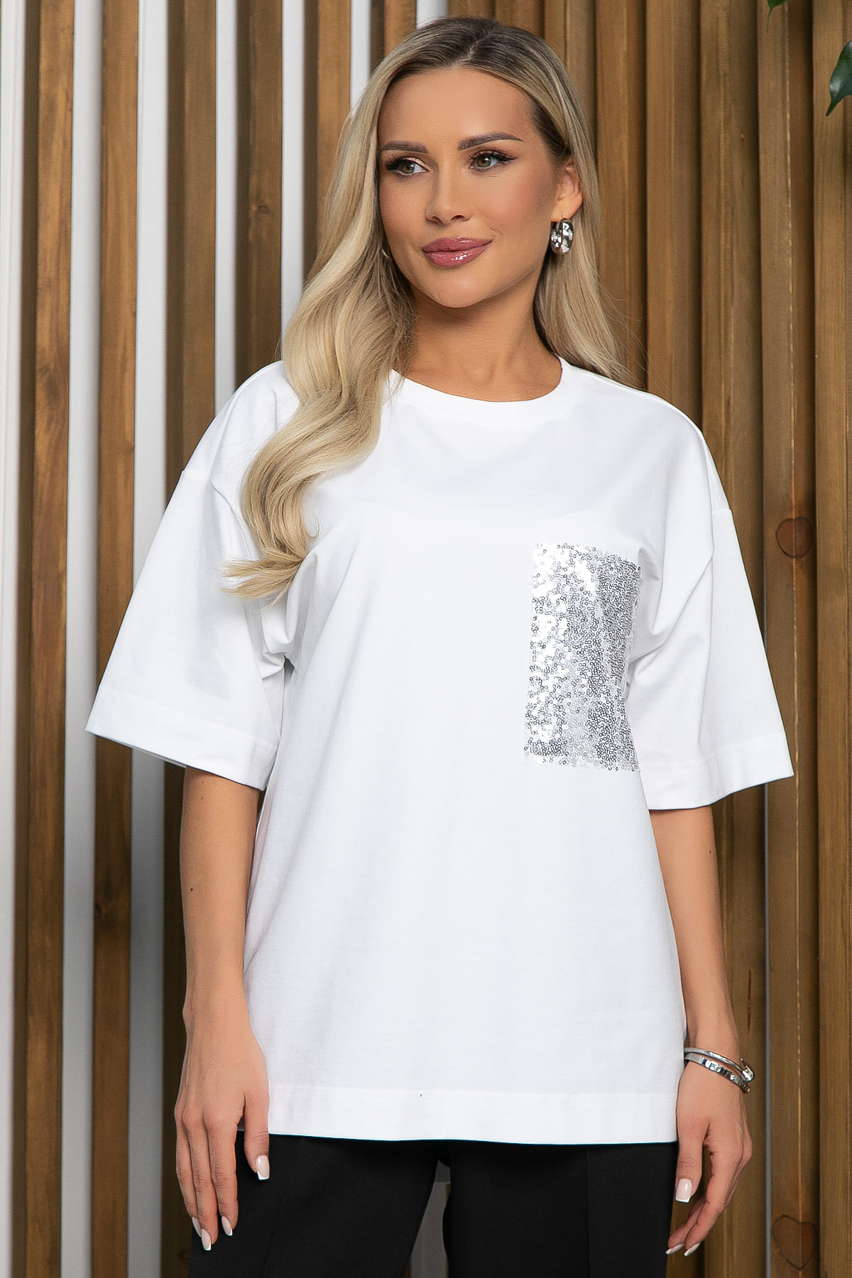 Футболка Даария (белая) Б13212-31М