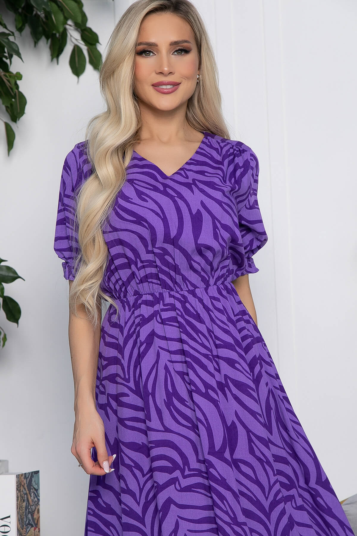 Платье Ирени (фиолет) П10297