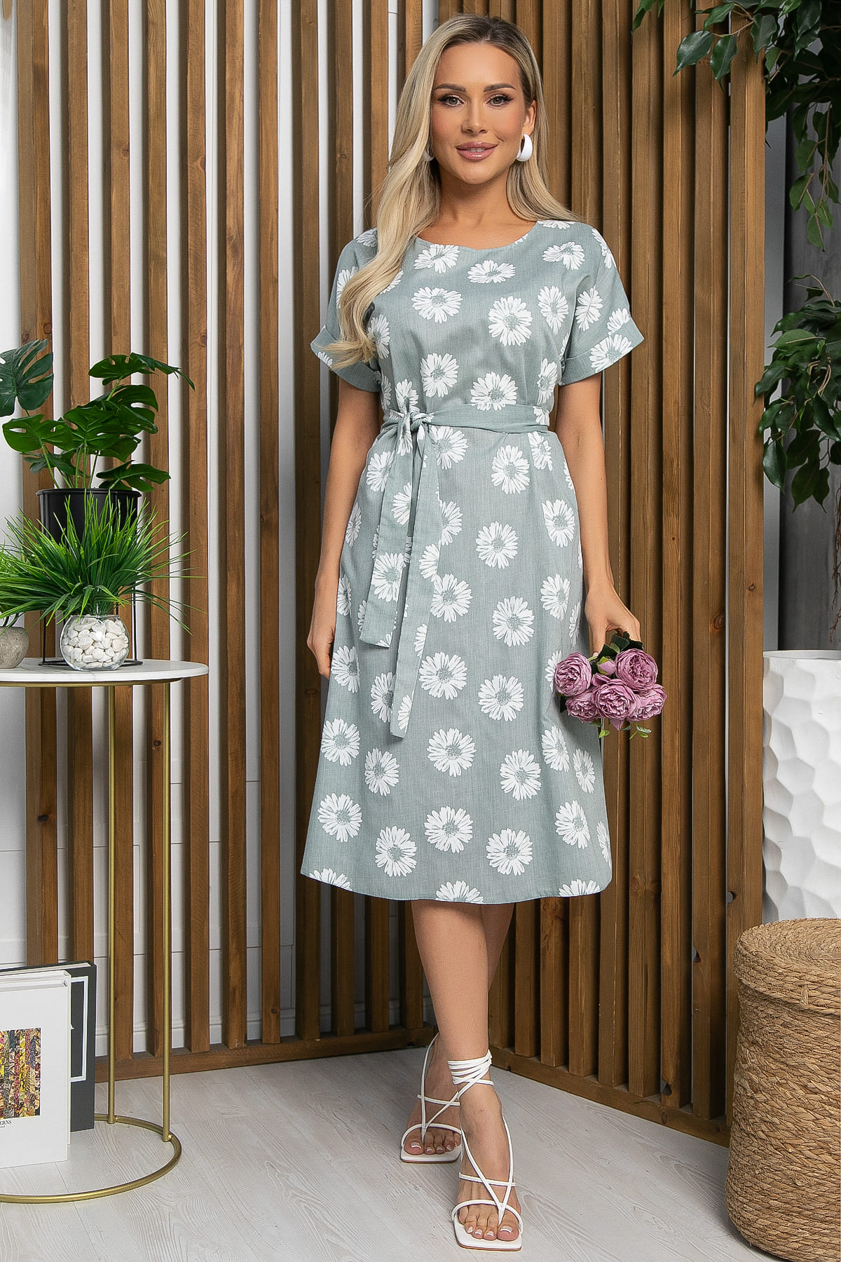 Платье Бренди (мята) П13301-12М