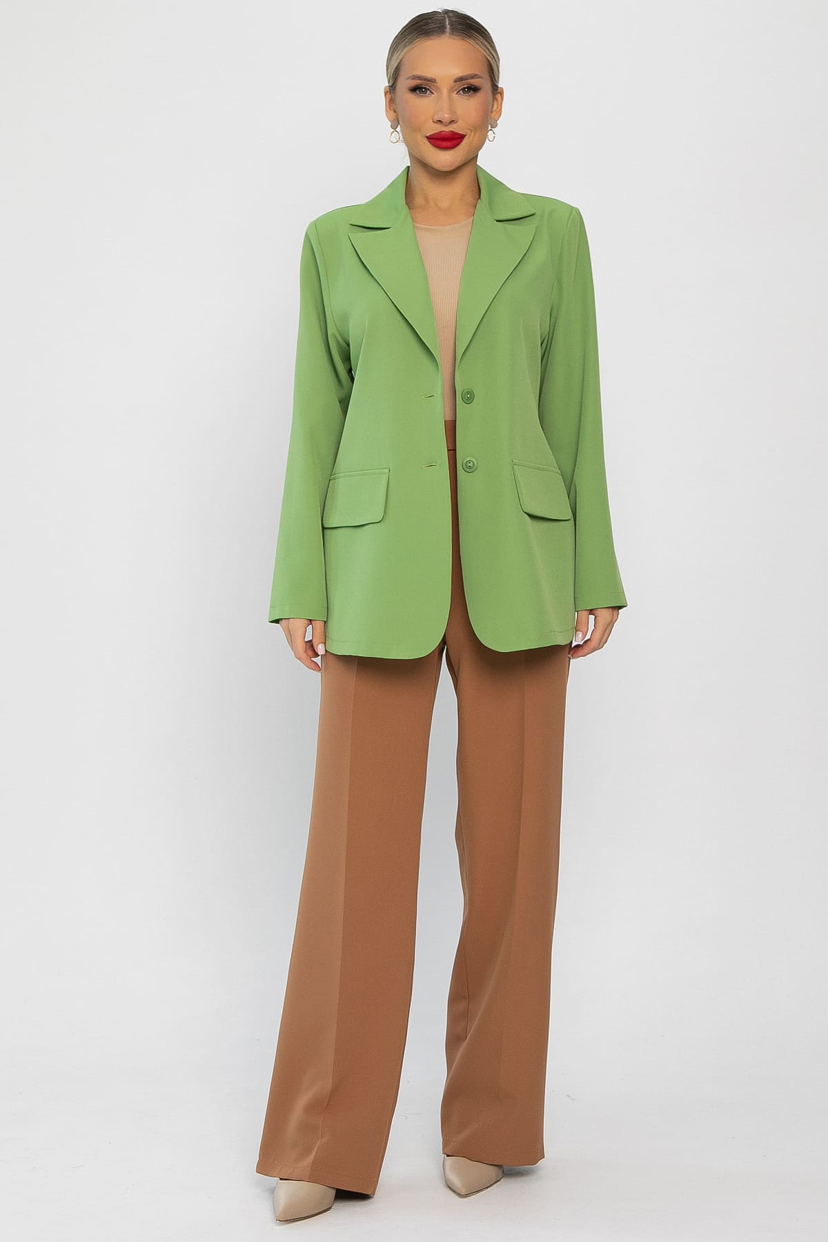 Жакет Фрея (зеленый) Б14158-7М