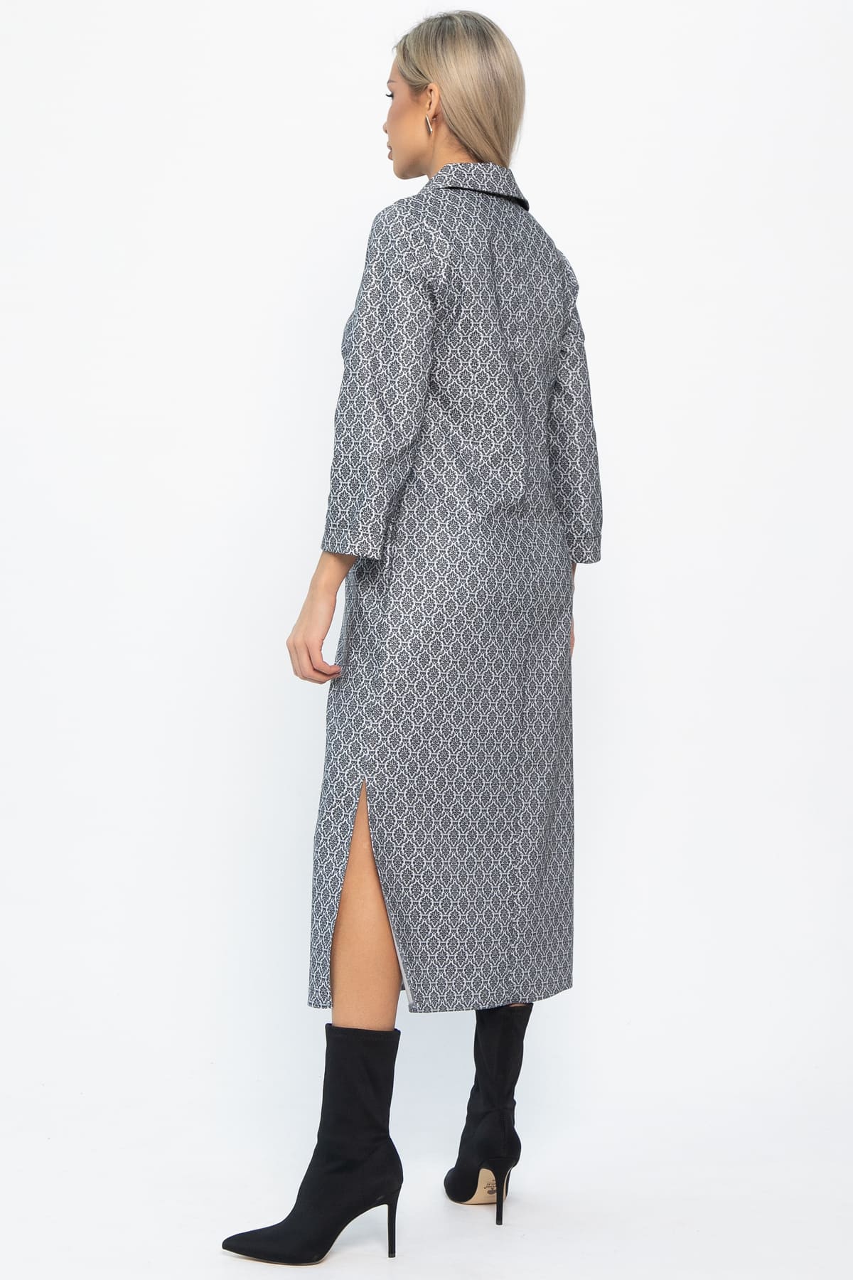 Платье Лоуренс НЬЮ (темно-серое) П14877-18М