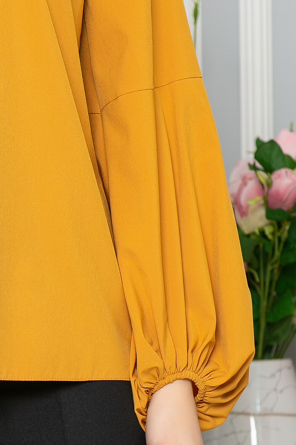 Блуза "Престиж" (горчица) Б5014